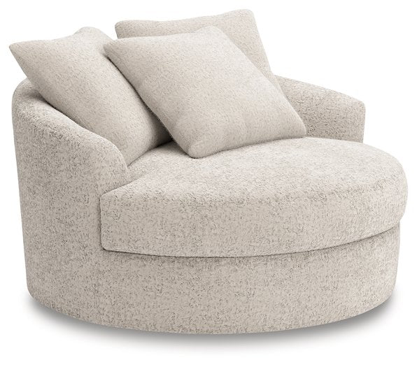 Cuddle Plush Oversized Swivel Accent Chair - Luxury Home Furniture (MI)