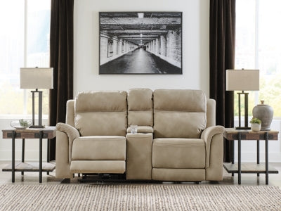 Next-Gen DuraPella Power Reclining Loveseat with Console - Luxury Home Furniture (MI)