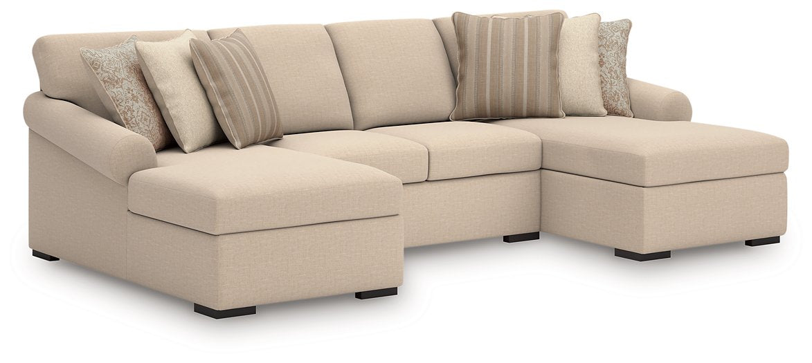 LadyMae Sectional with Chaise - Luxury Home Furniture (MI)