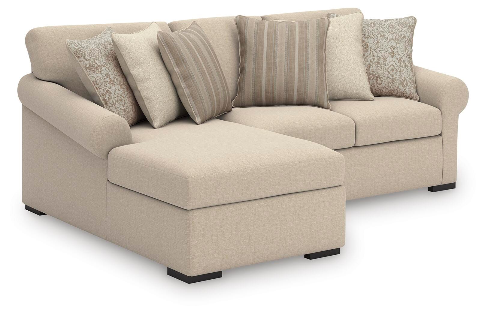 LadyMae Sectional with Chaise - Luxury Home Furniture (MI)