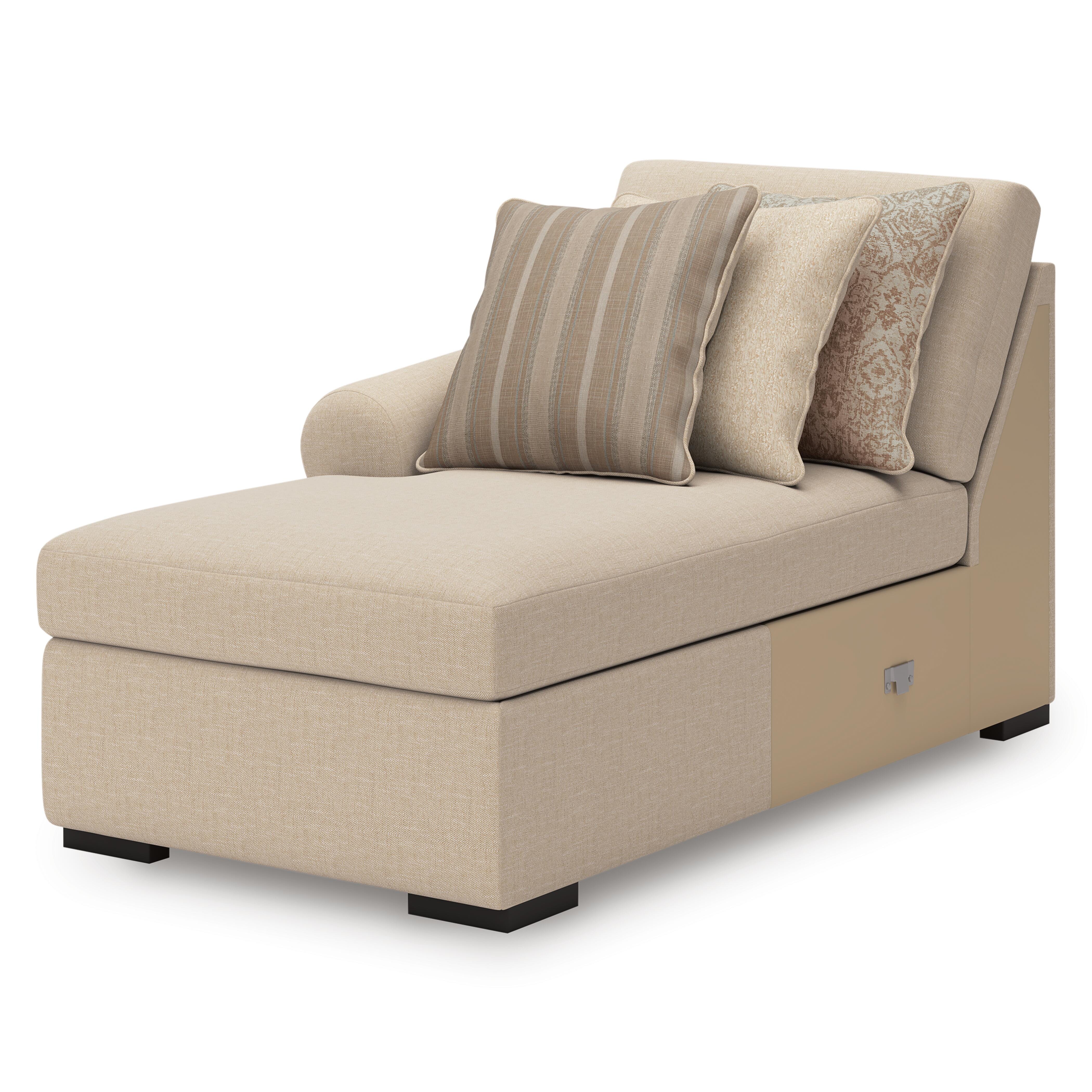LadyMae Sectional with Chaise - Luxury Home Furniture (MI)