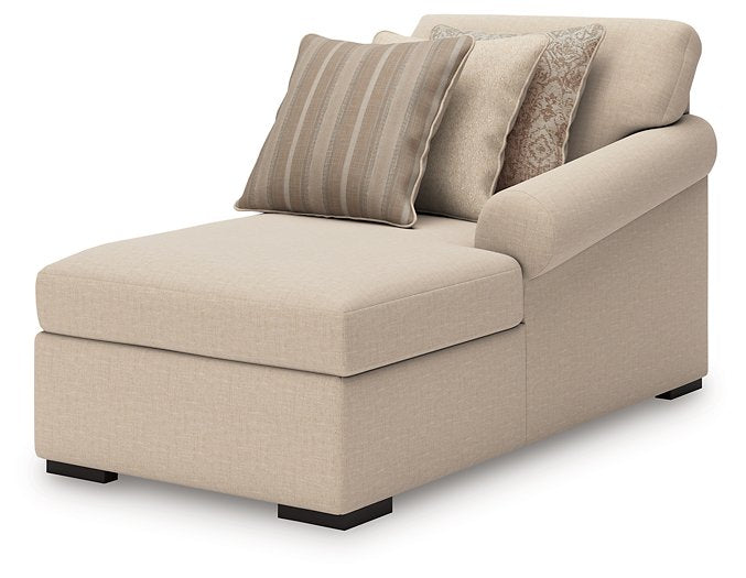 LadyMae Sectional with Chaise - Luxury Home Furniture (MI)