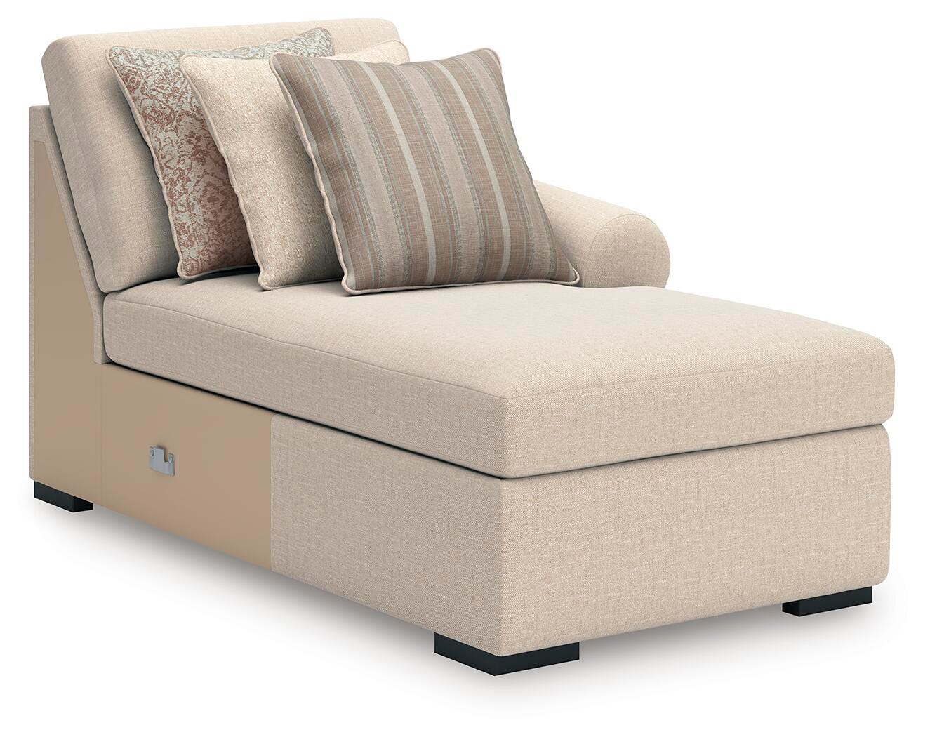 LadyMae Sectional with Chaise - Luxury Home Furniture (MI)