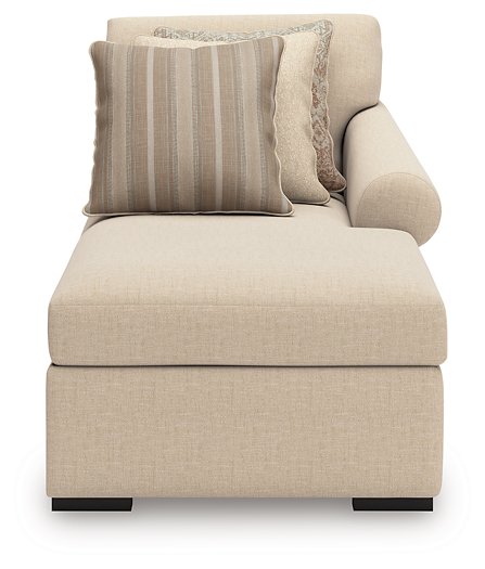 LadyMae Sectional with Chaise - Luxury Home Furniture (MI)