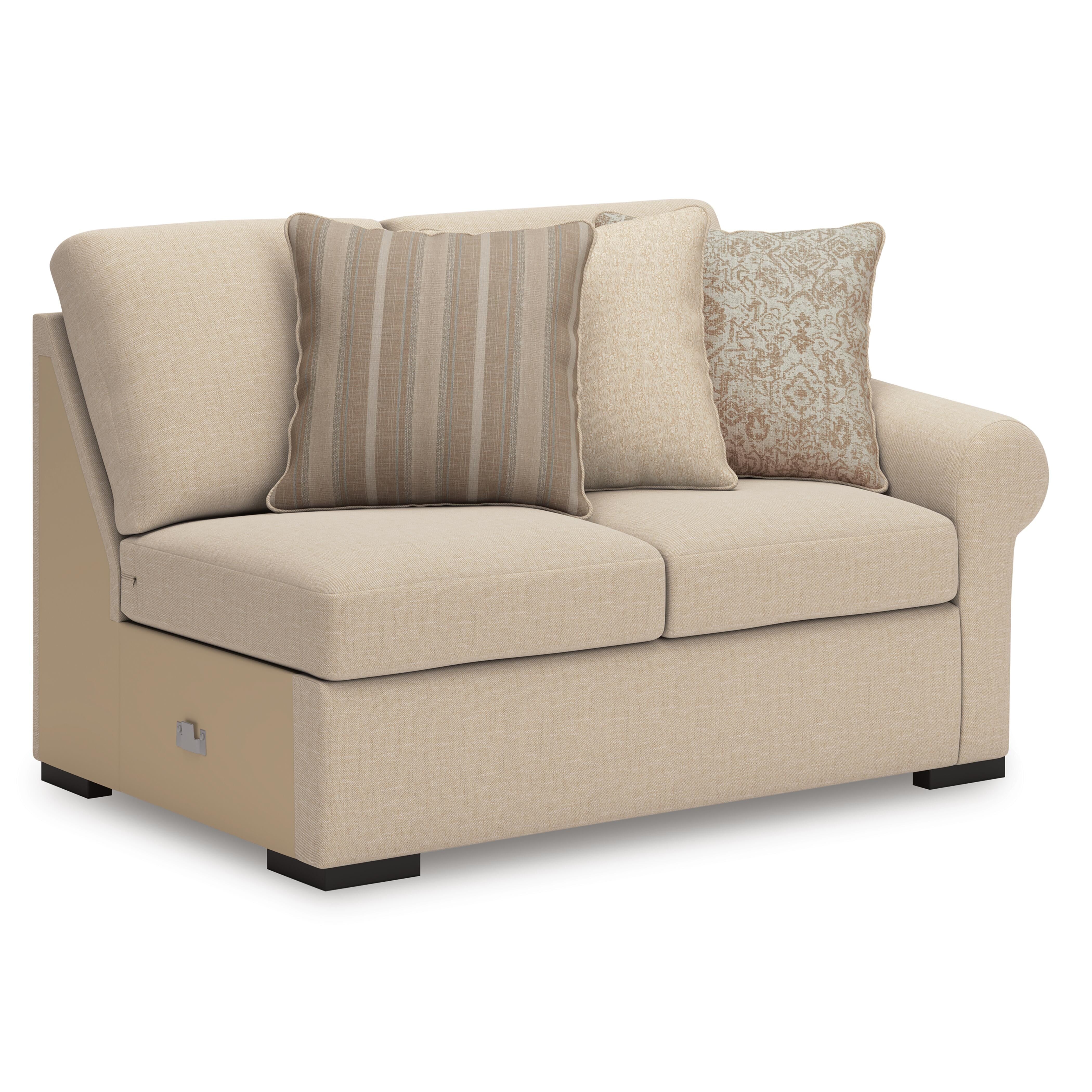 LadyMae Sectional with Chaise - Luxury Home Furniture (MI)