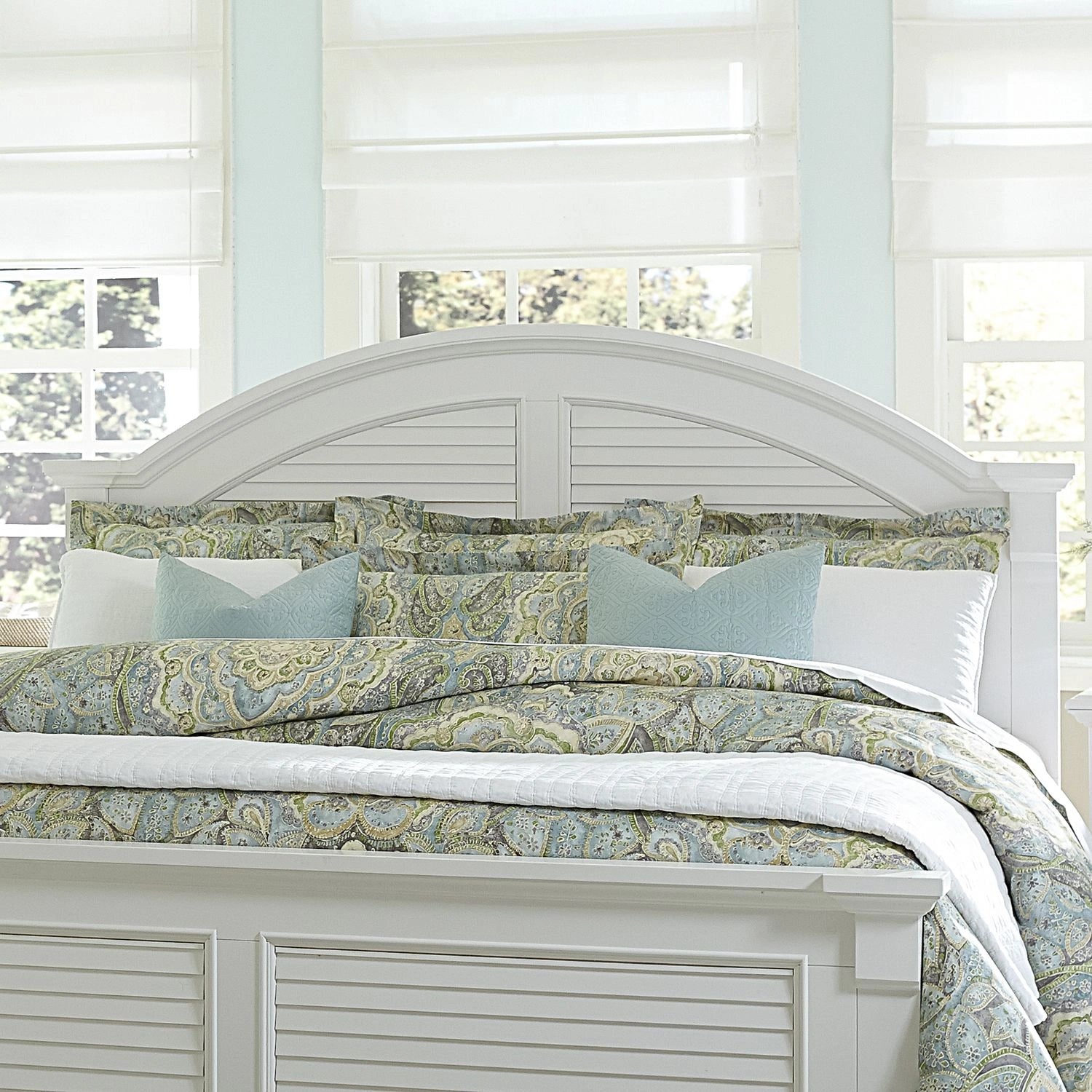 Summer House Queen Panel Headboard image