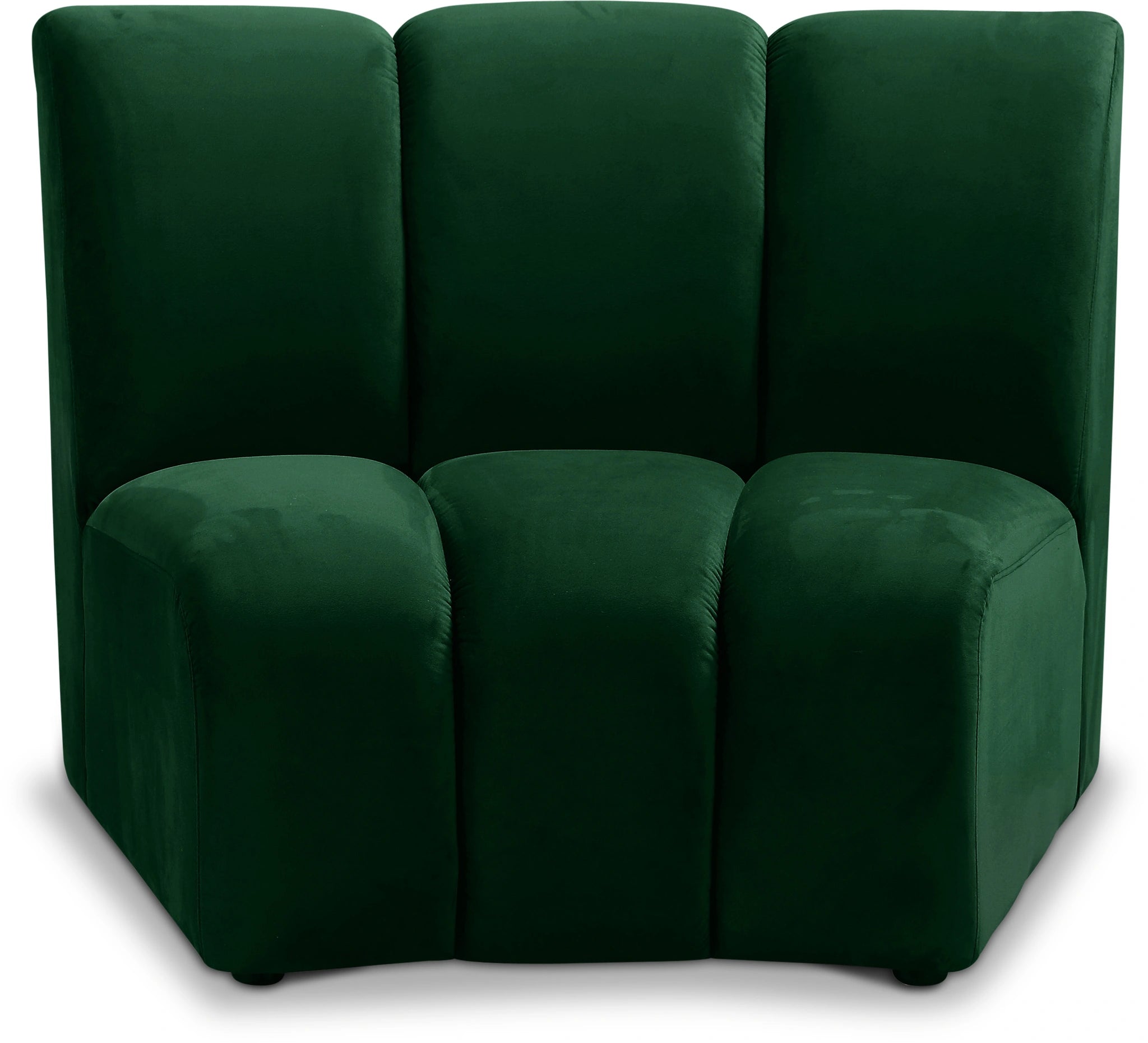 Infinity Green Velvet Modular Chair