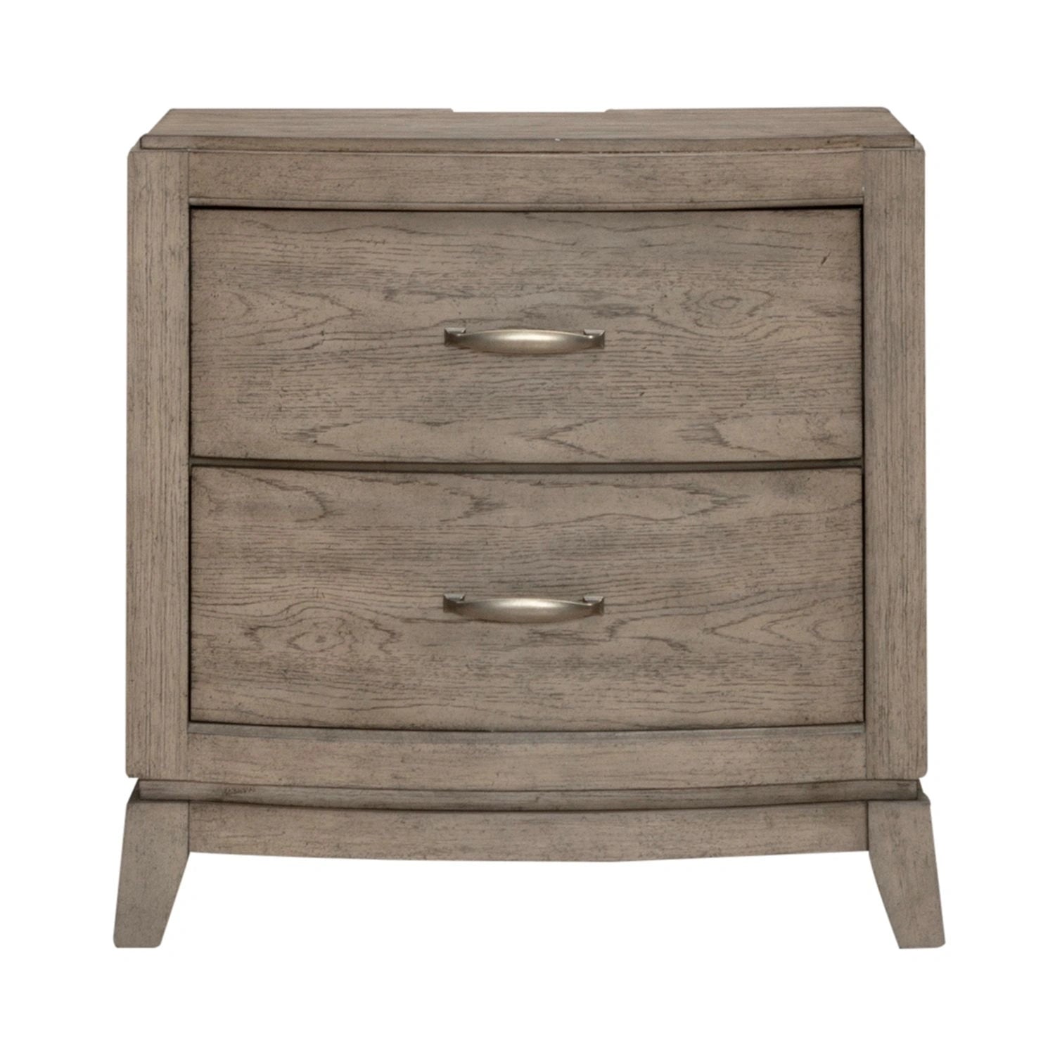 Avalon Nightstand with Charging Station in Burnished Beige image