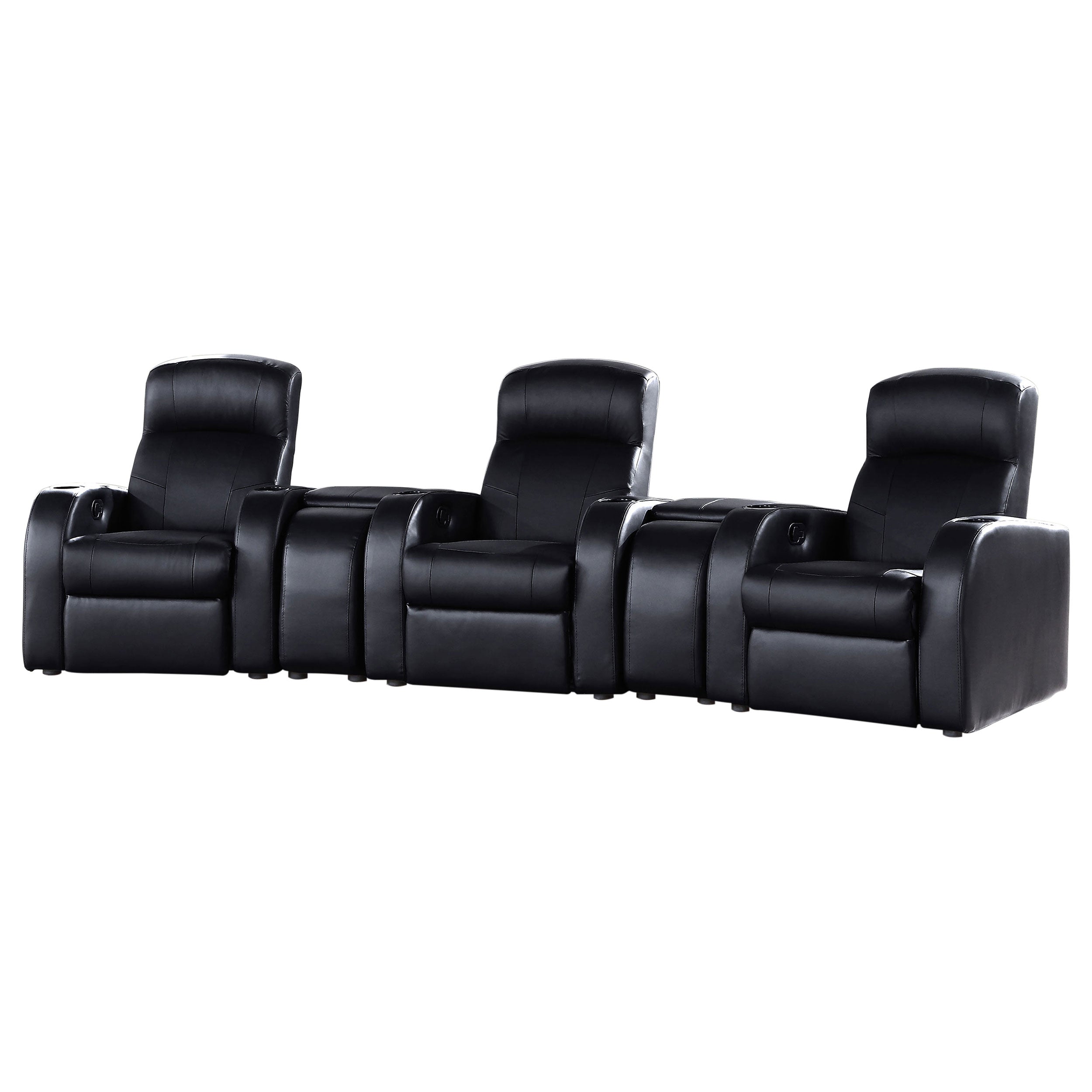 Cyrus Upholstered Home Theater Seating - Luxury Home Furniture (MI)