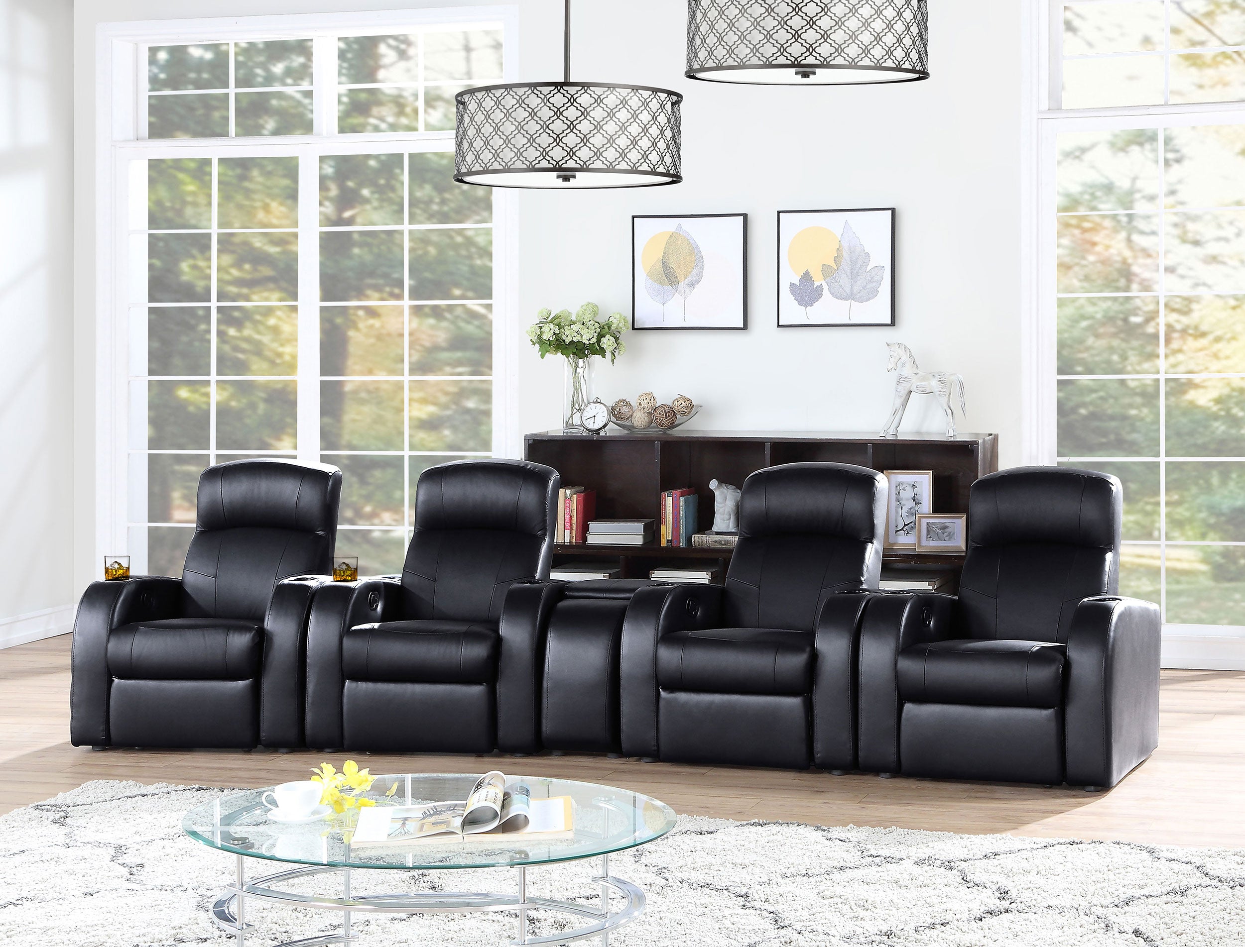 Cyrus Home Theater Seating - Luxury Home Furniture (MI)