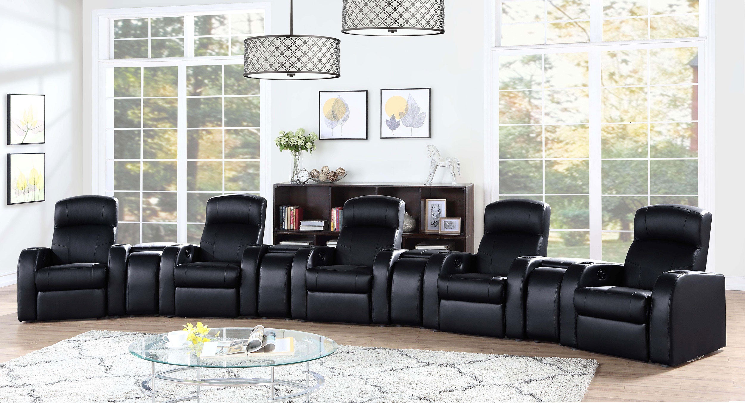 Cyrus Home Theater Seating - Luxury Home Furniture (MI)