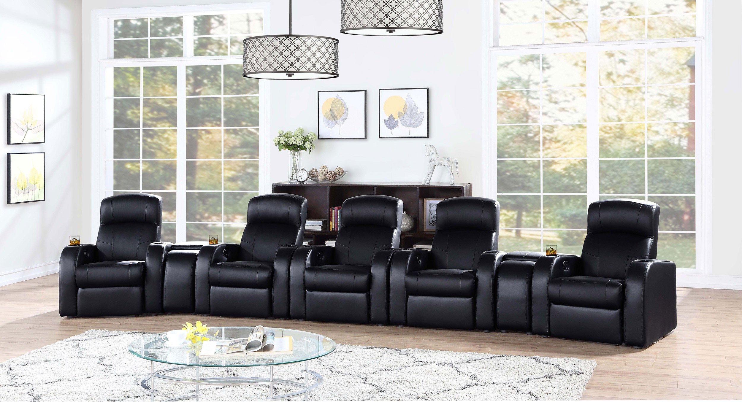 Cyrus Theater Seating - Luxury Home Furniture (MI)