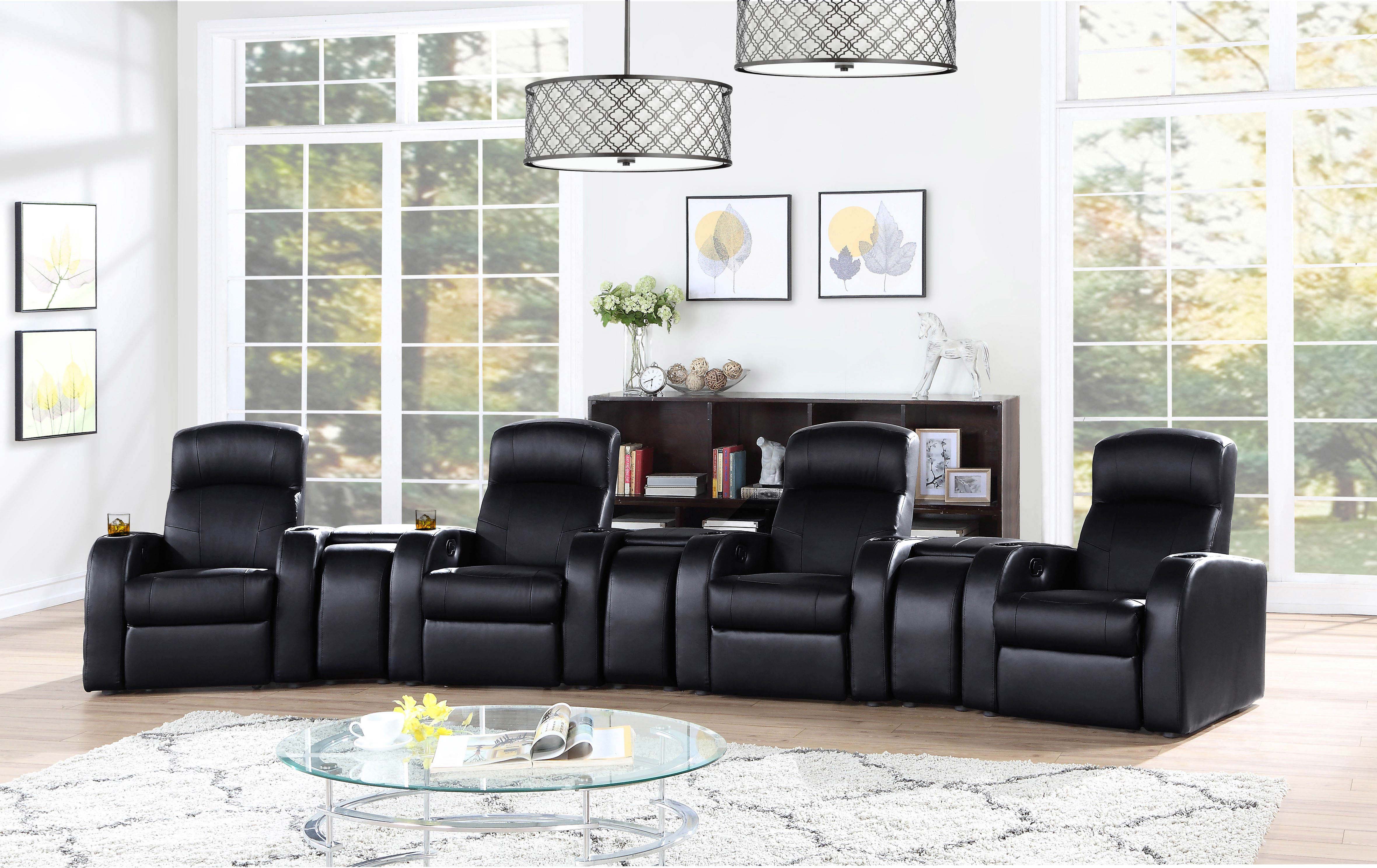 Cyrus Theater Seating Console - Luxury Home Furniture (MI)