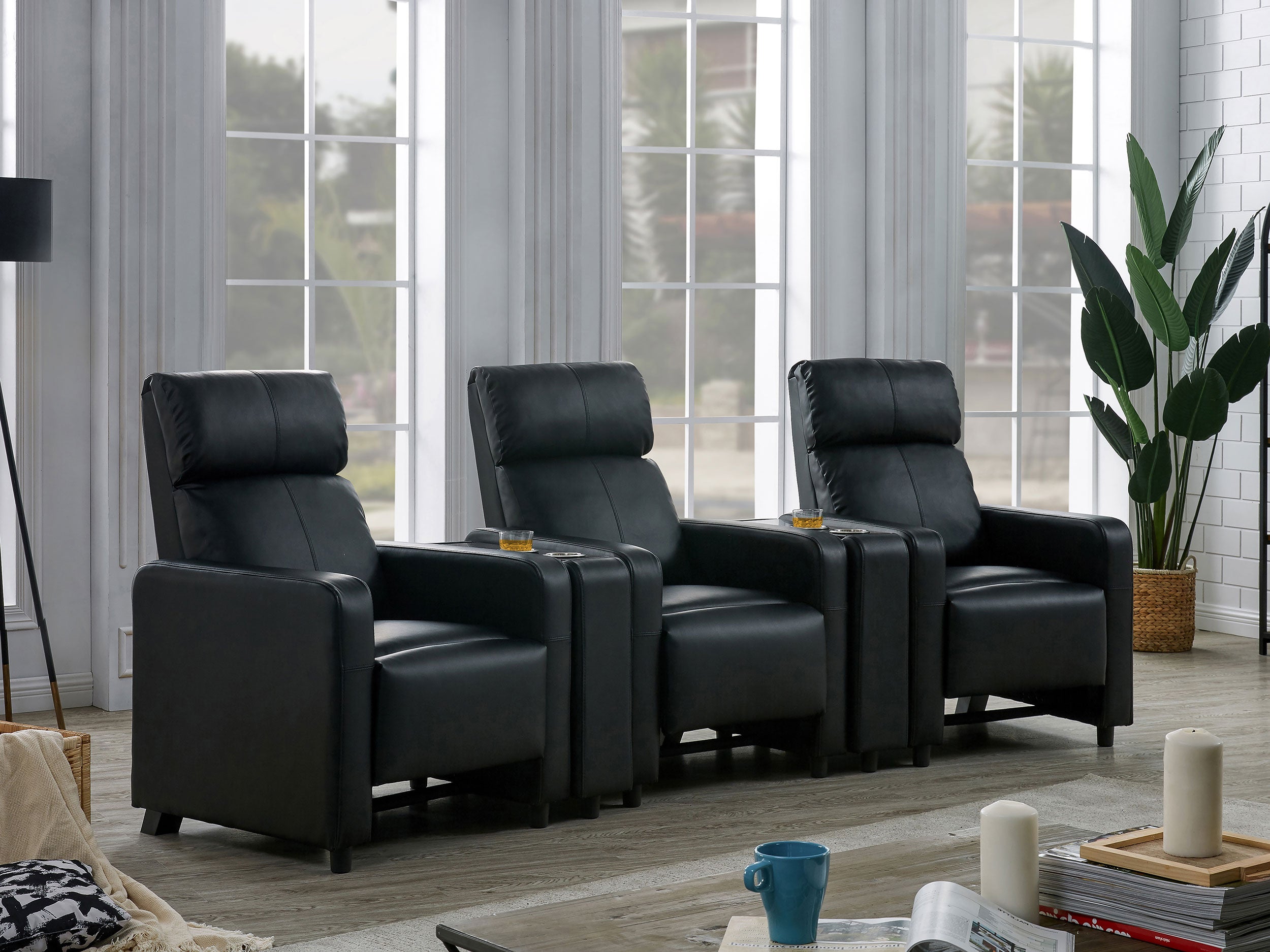 Toohey Home Theater Seating - Luxury Home Furniture (MI)