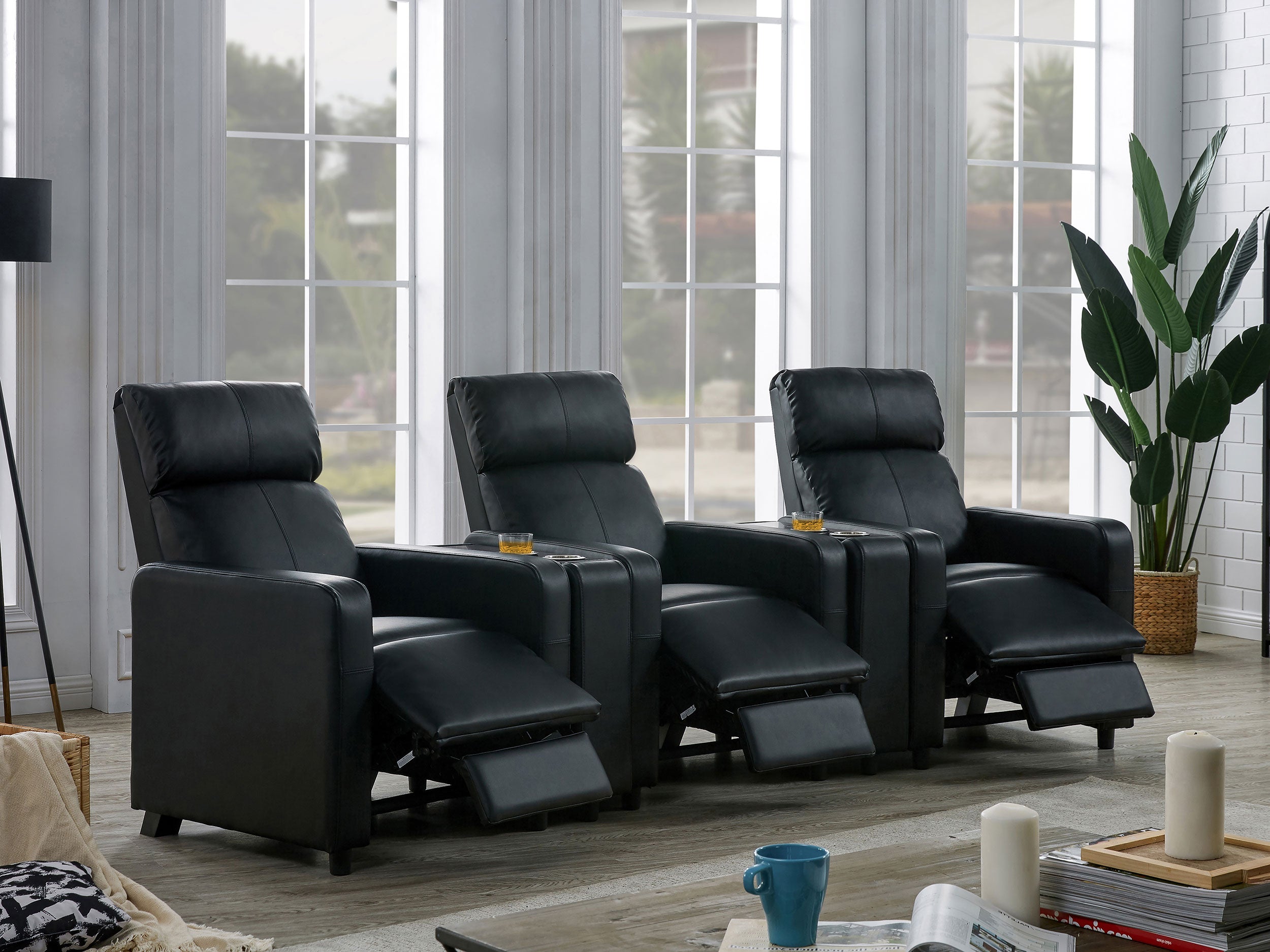Toohey Home Theater Seating - Luxury Home Furniture (MI)