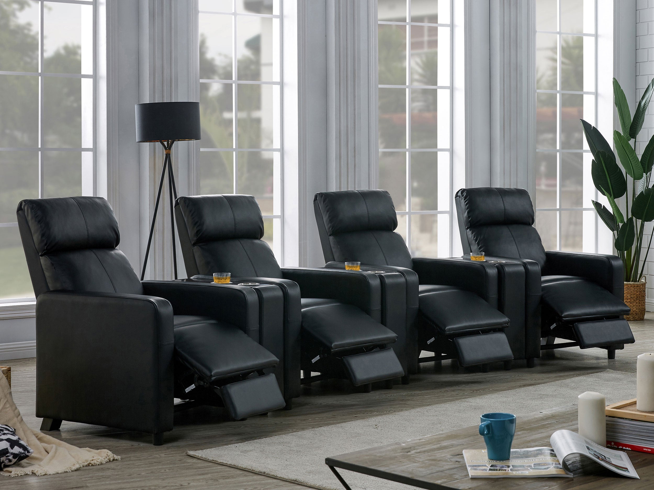 Toohey Home Theater Seating - Luxury Home Furniture (MI)