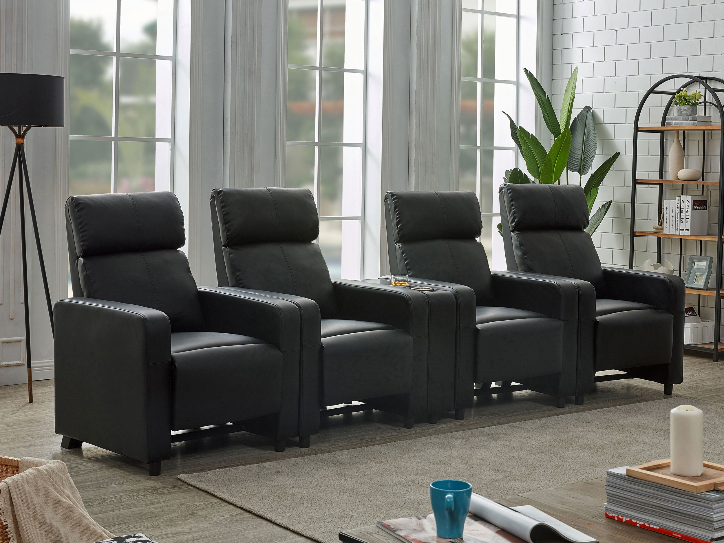 Toohey Home Theater Seating - Luxury Home Furniture (MI)