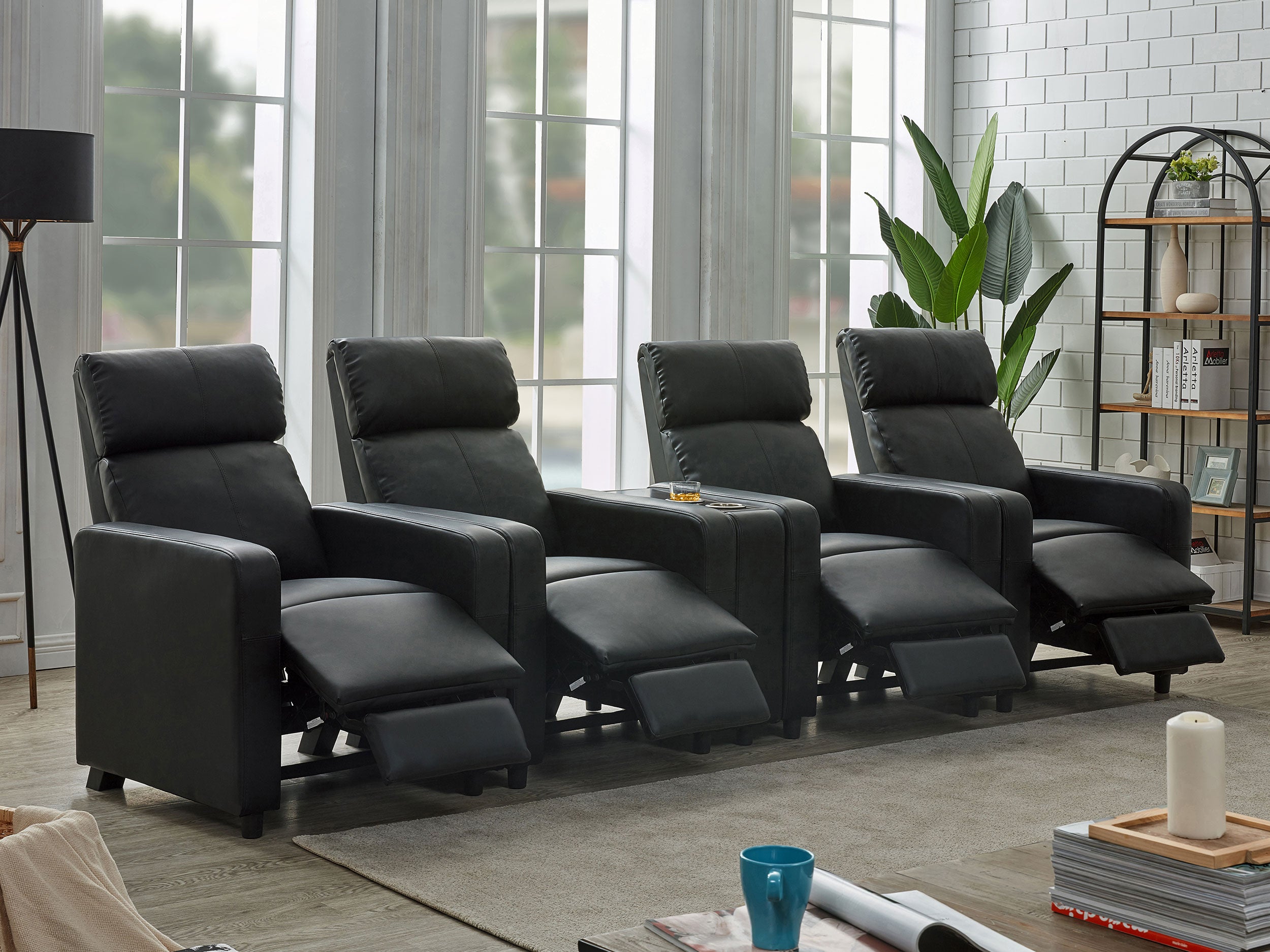 Toohey Home Theater Seating - Luxury Home Furniture (MI)
