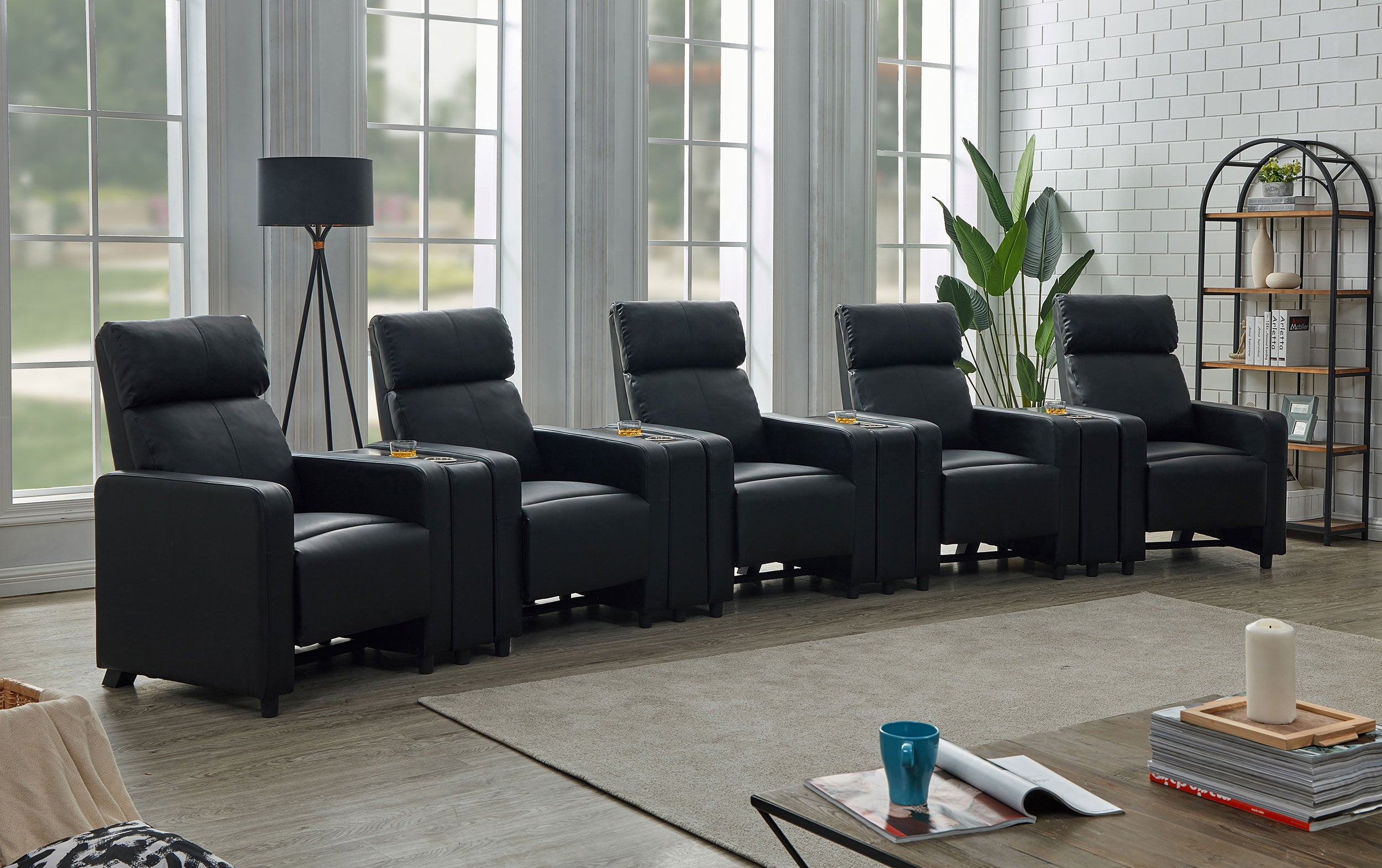 Toohey Home Theater Seating - Luxury Home Furniture (MI)