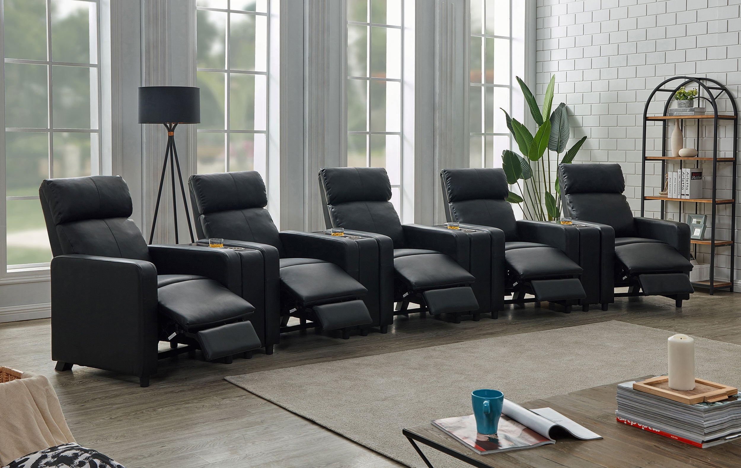 Toohey Home Theater Seating - Luxury Home Furniture (MI)