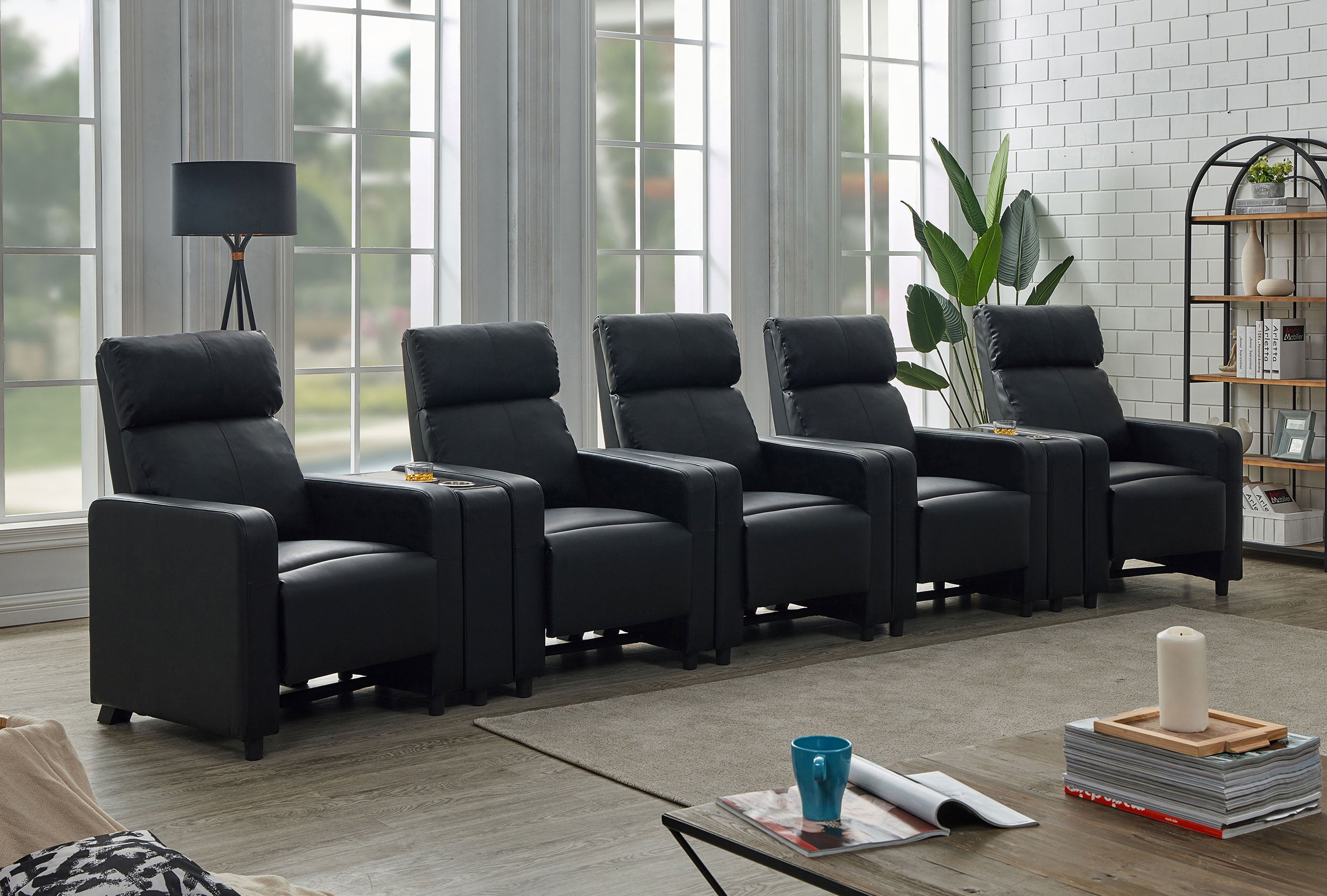 Toohey Home Theater Seating - Luxury Home Furniture (MI)