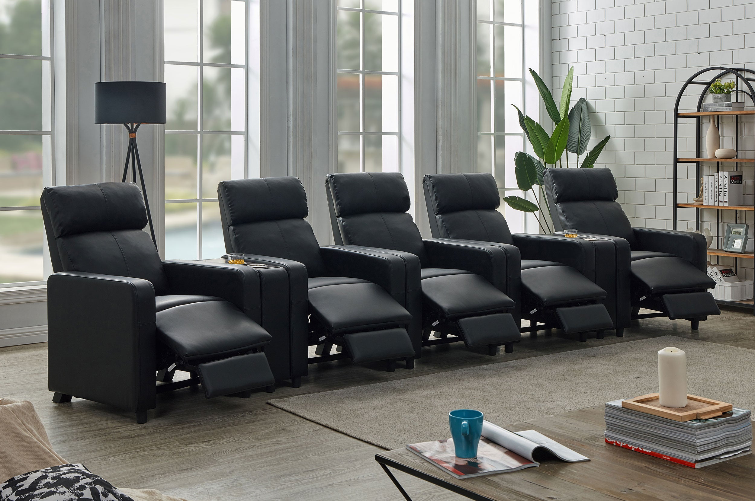 Toohey Home Theater Seating - Luxury Home Furniture (MI)