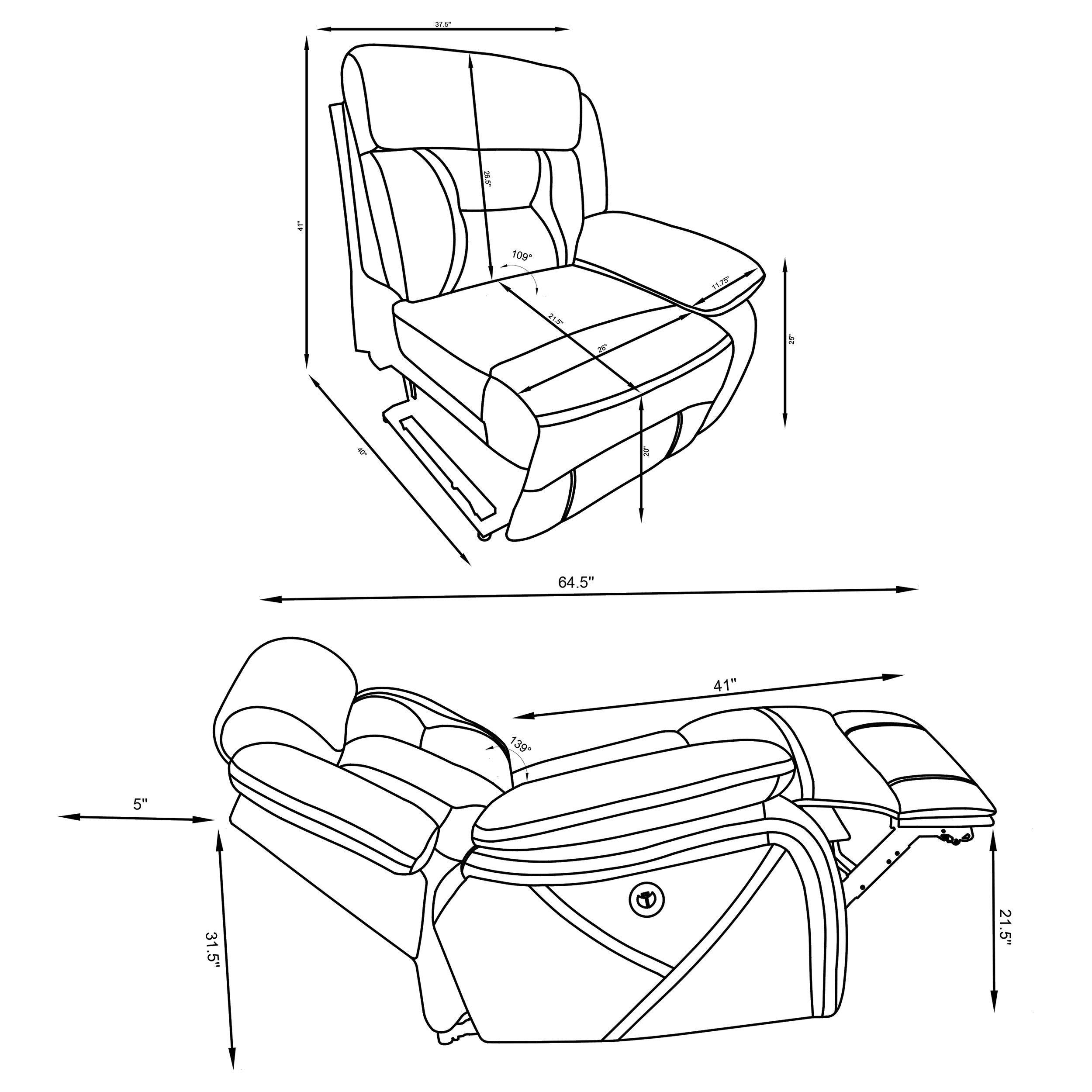 Higgins Reclining Sectionals - Luxury Home Furniture (MI)