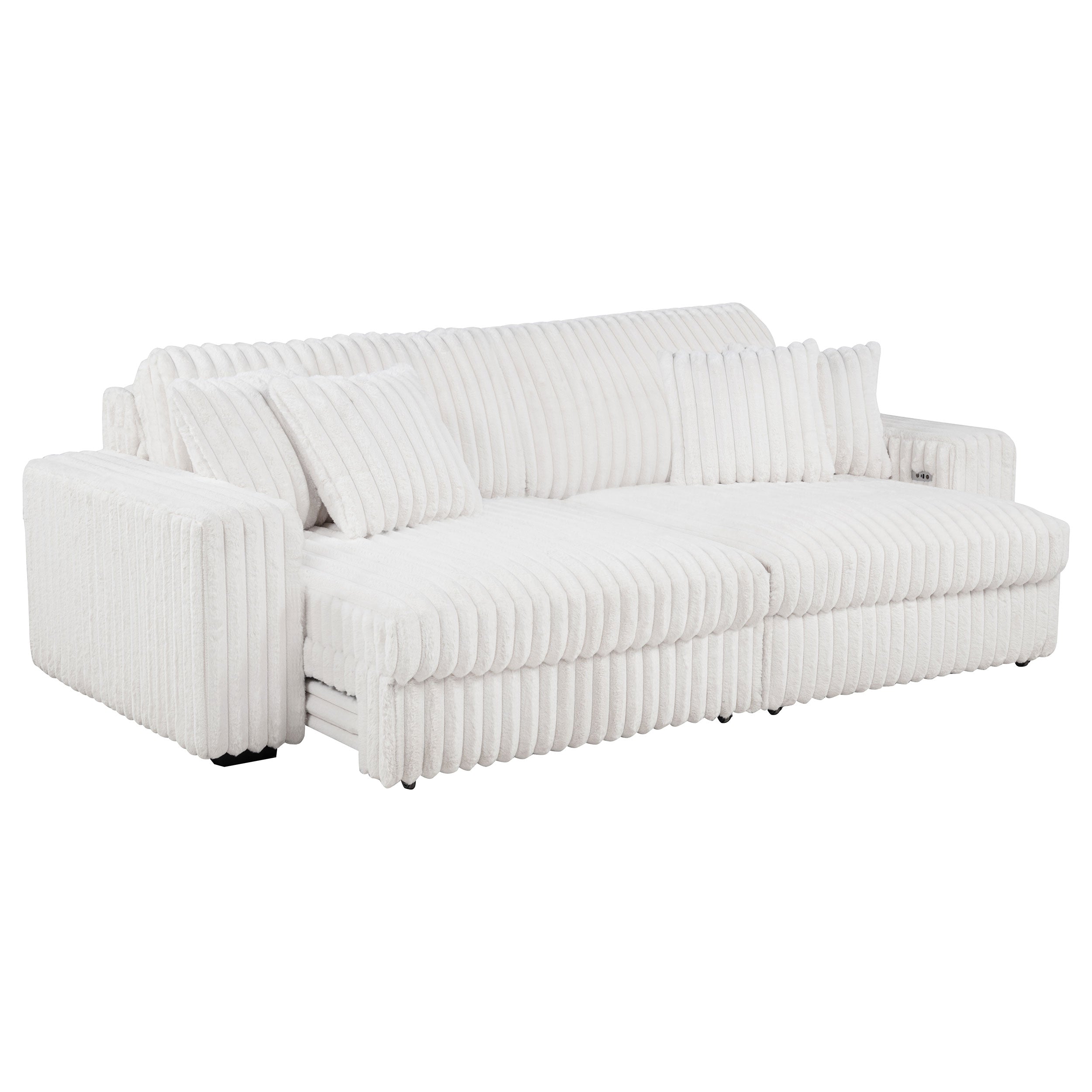 Jacana Sofa with Power Chaise - Luxury Home Furniture (MI)