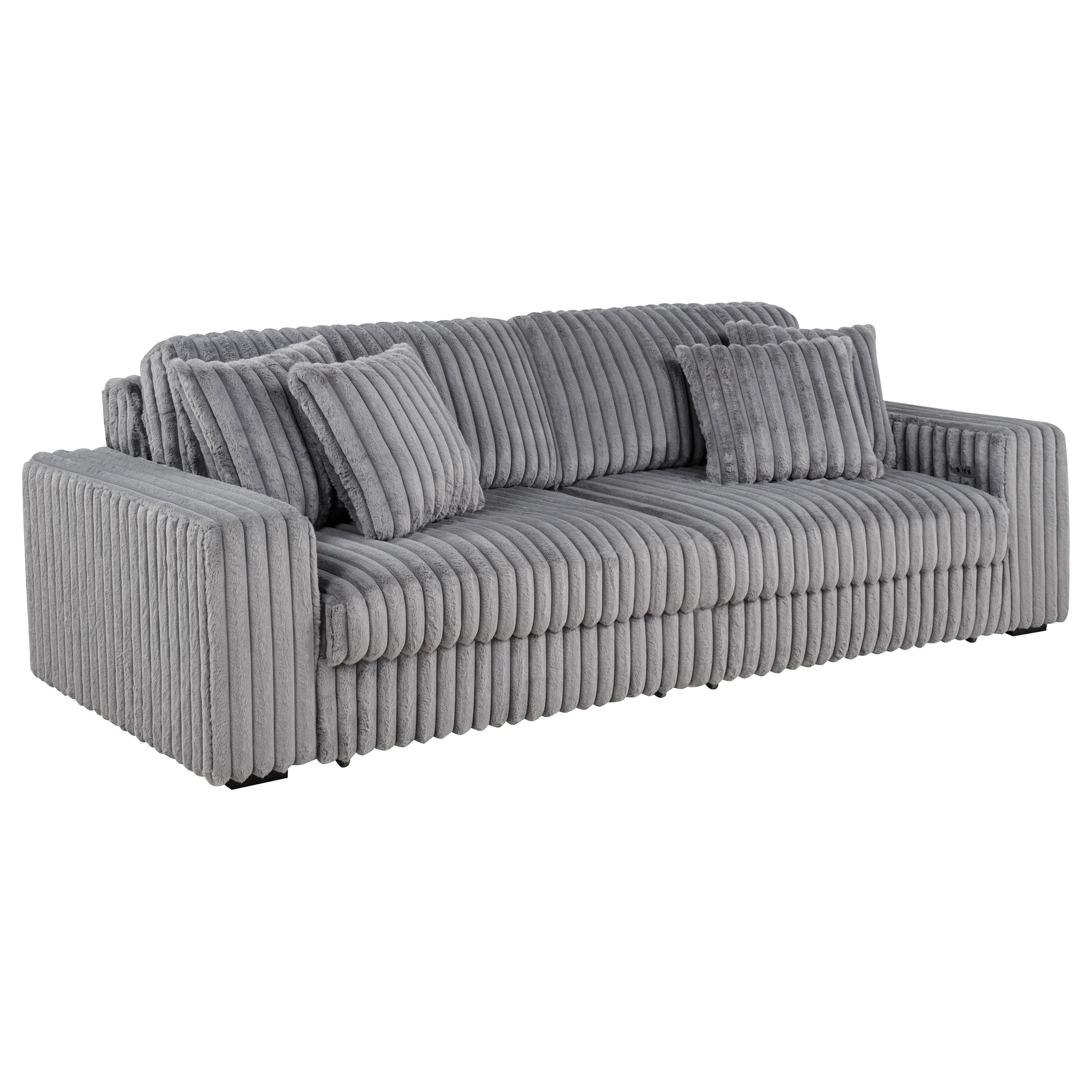 Jacana Sofa with Power Chaise - Luxury Home Furniture (MI)