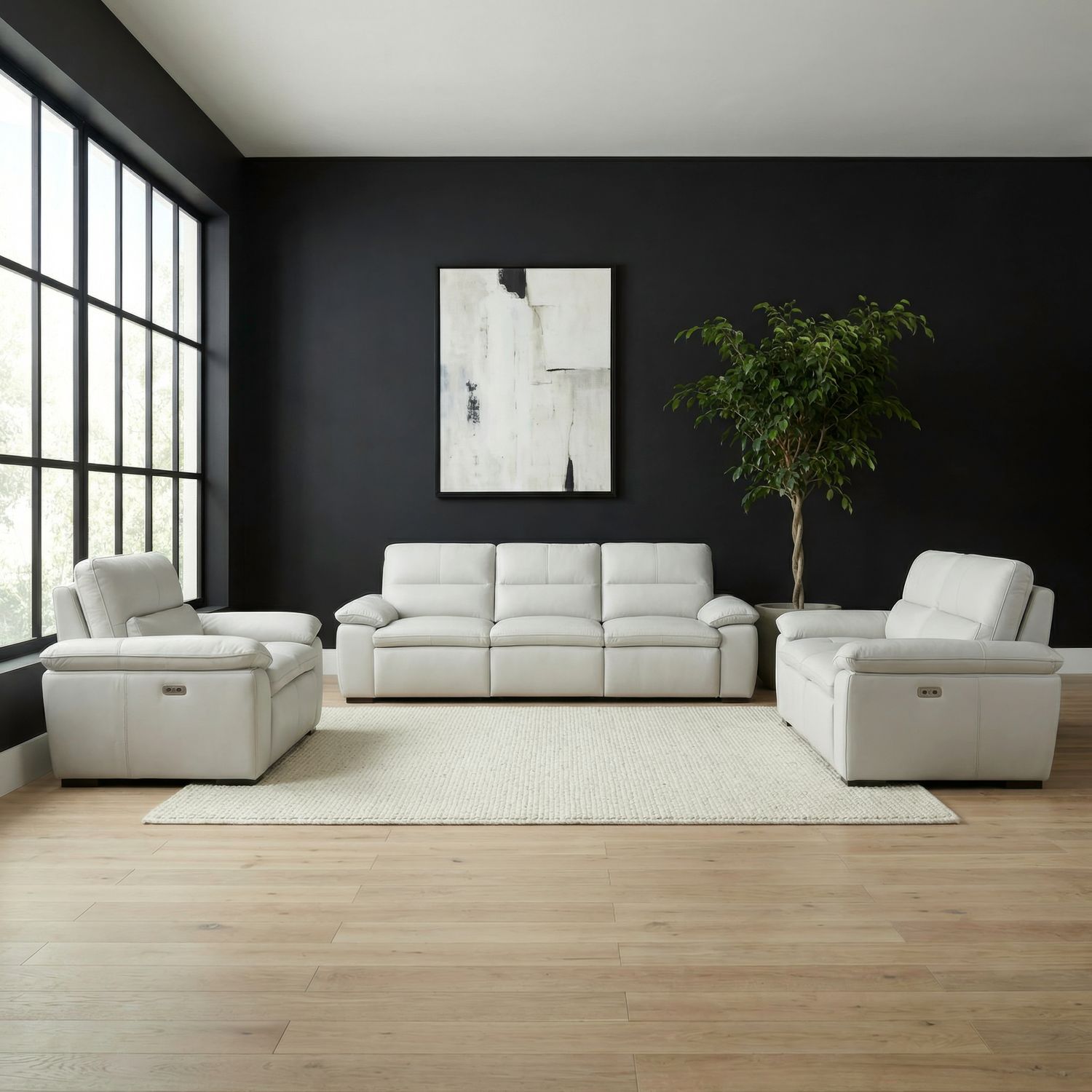 Angelo Sofa w/ Loveseat & Recliner image