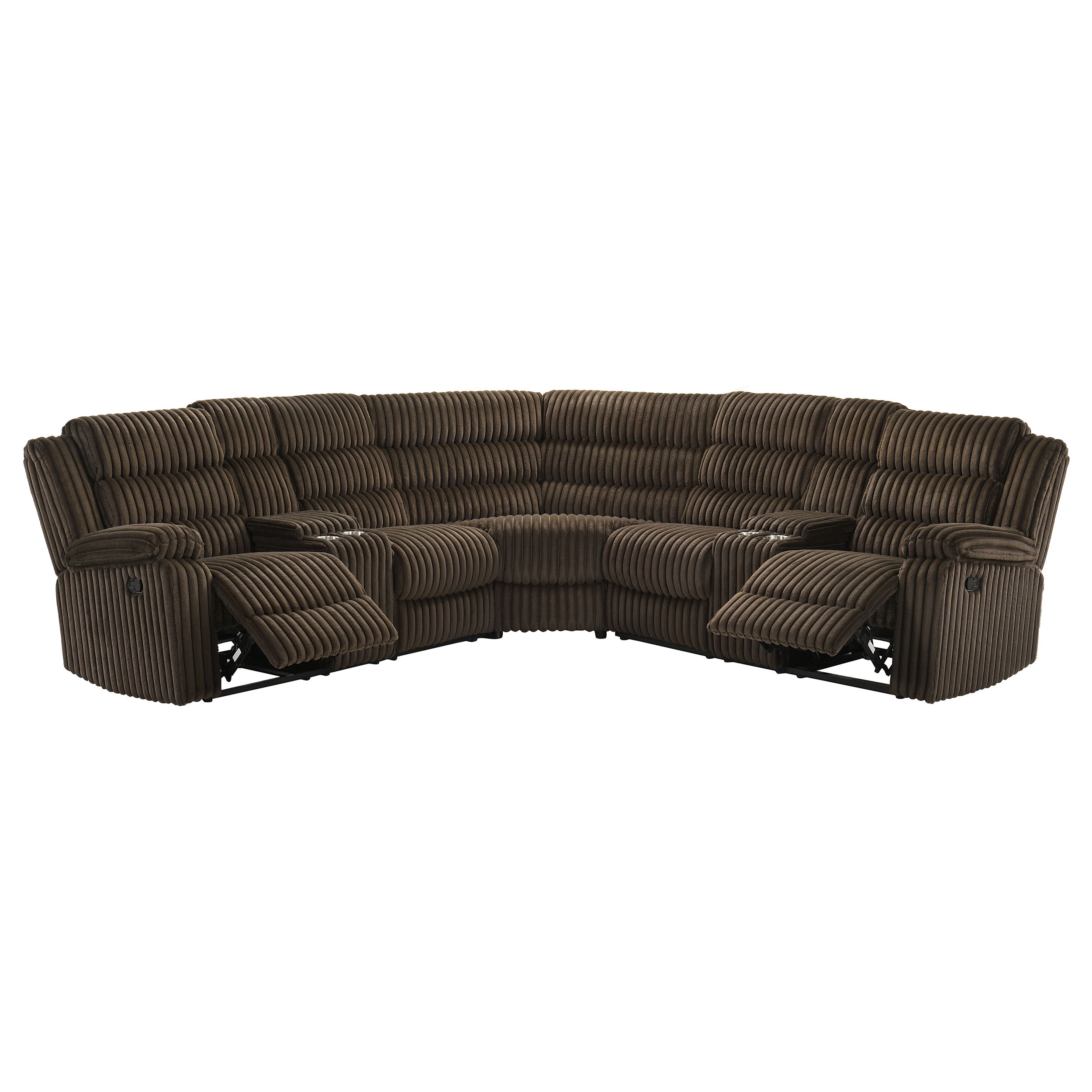 Atkinson Reclining Sectional Sofa - Luxury Home Furniture (MI)