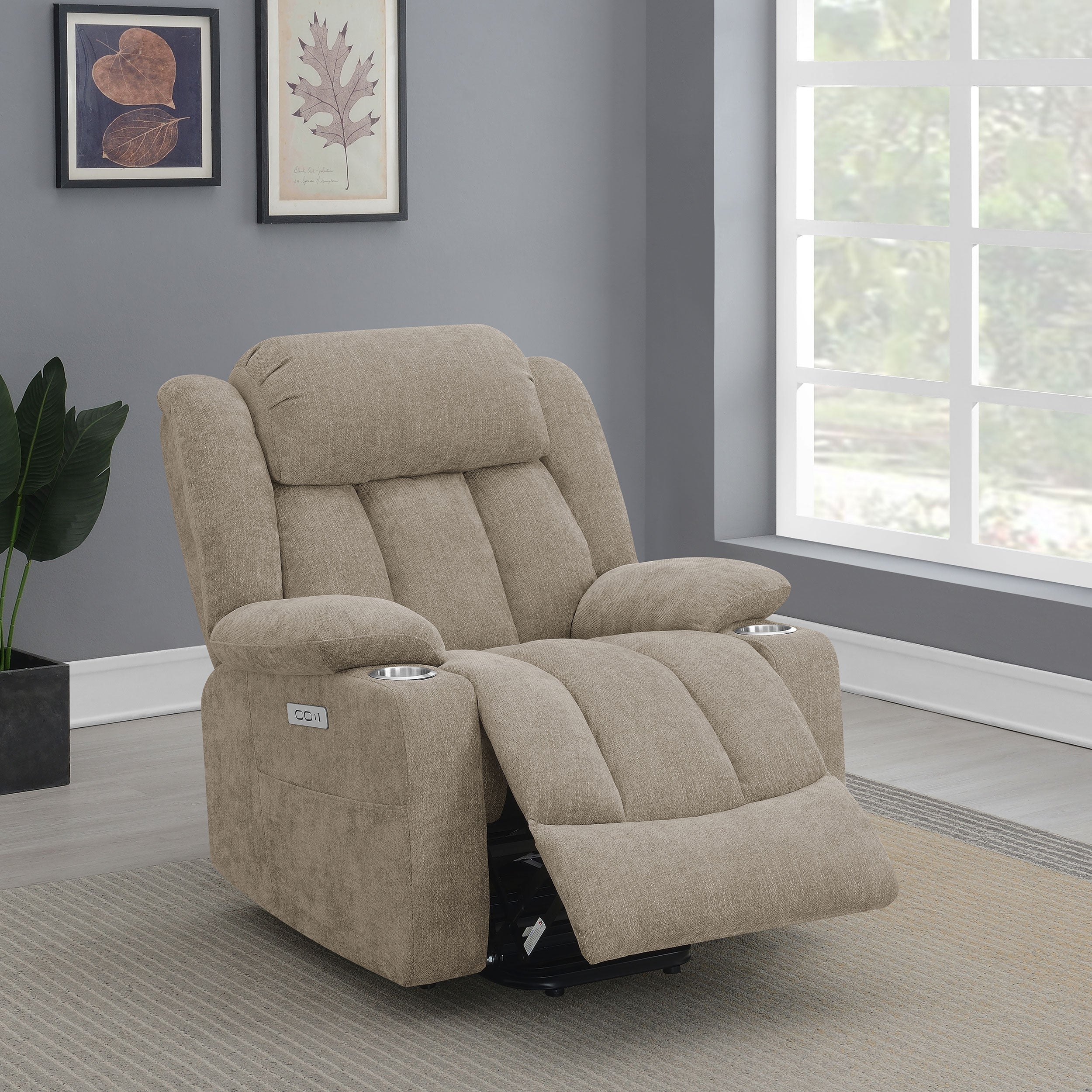 Houston Power Recliner - Luxury Home Furniture (MI)