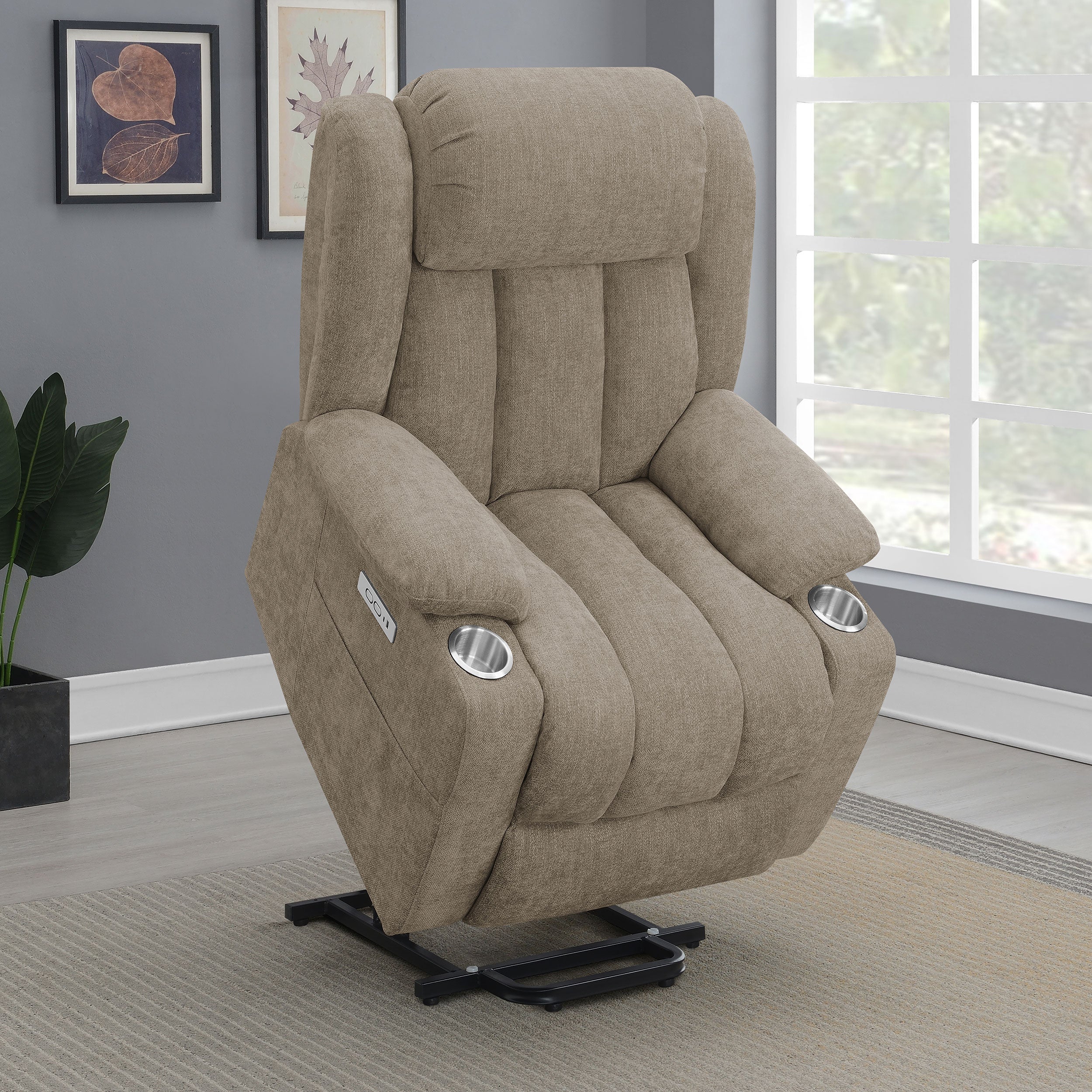 Houston Power Recliner - Luxury Home Furniture (MI)