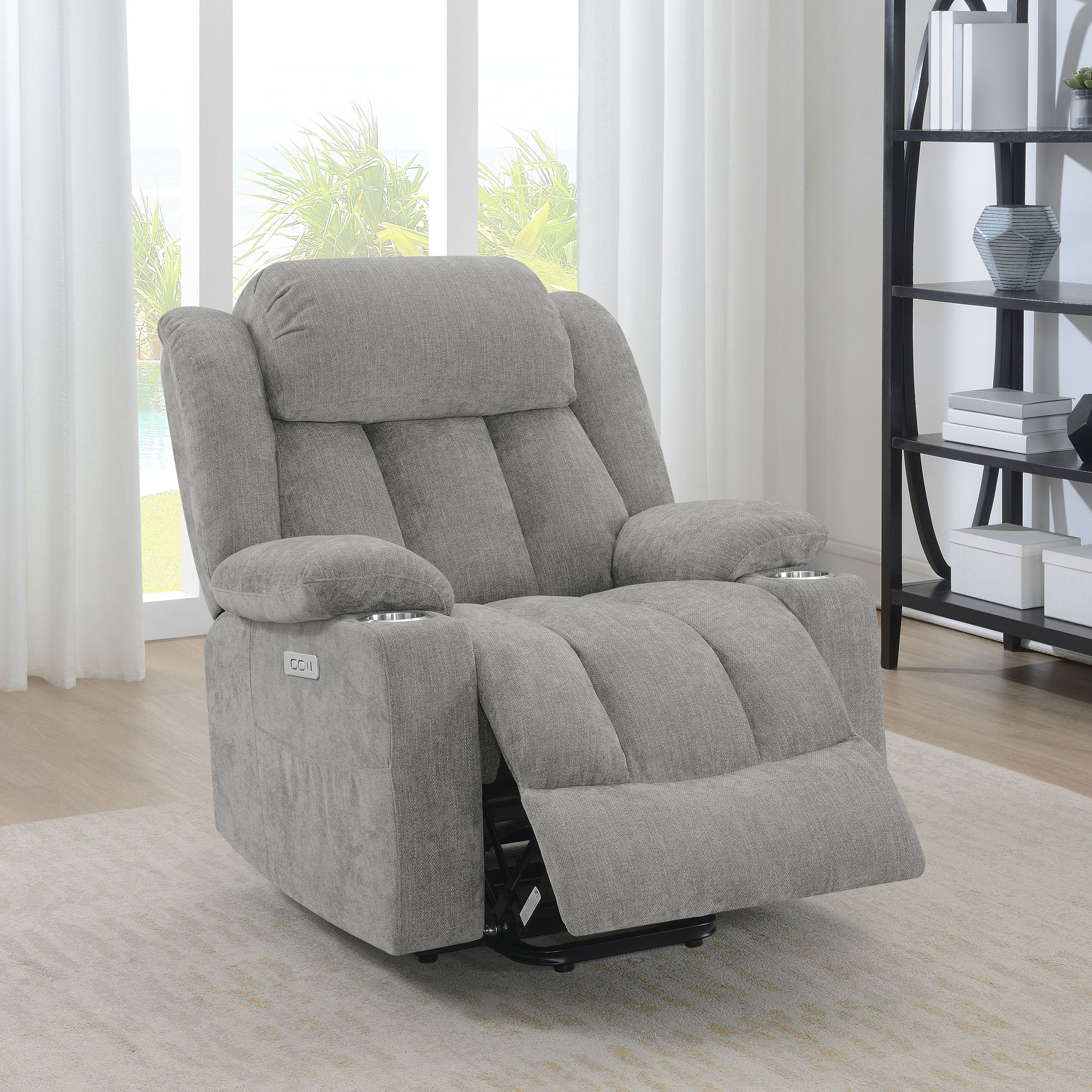 Houston Power Recliner - Luxury Home Furniture (MI)