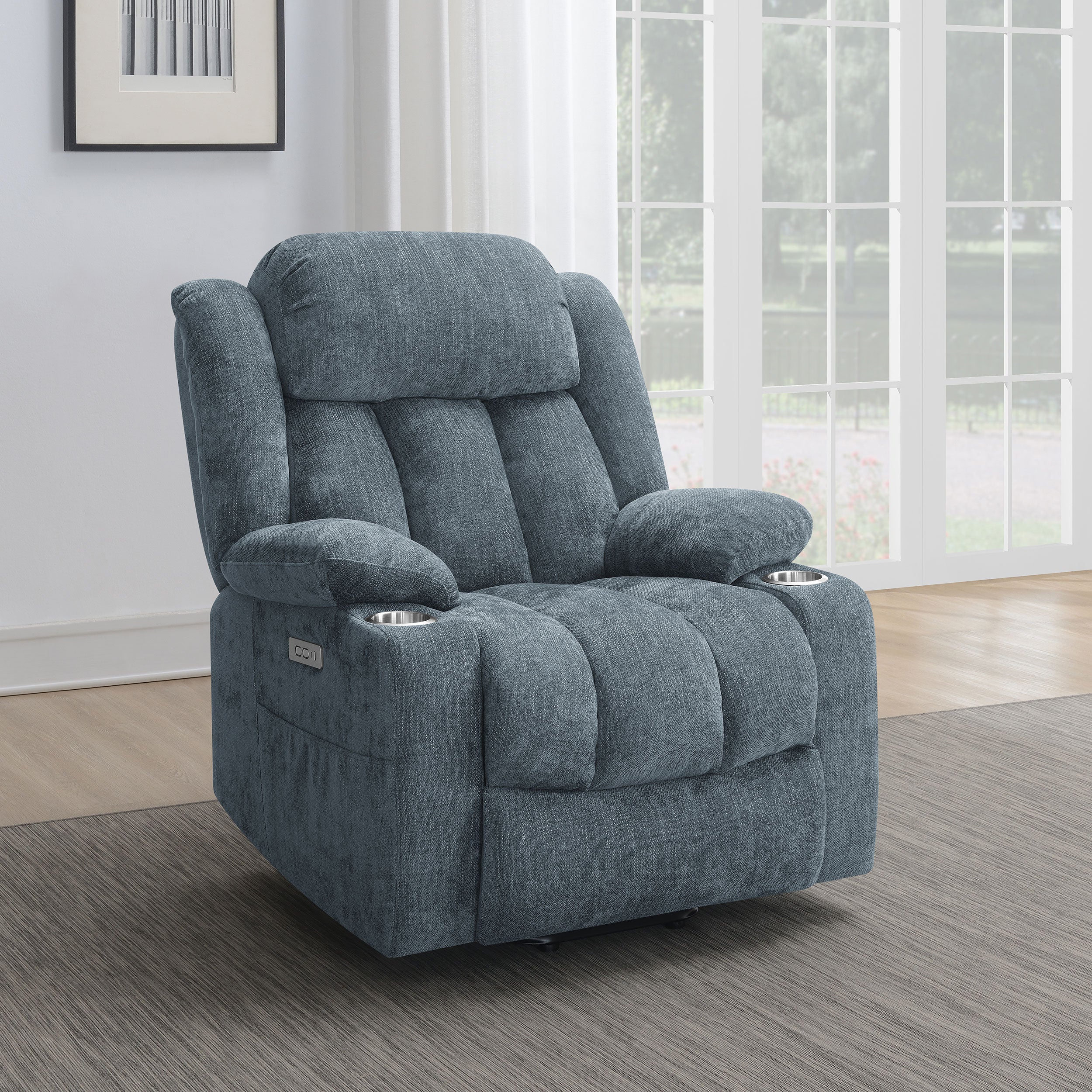 Houston Power Recliner - Luxury Home Furniture (MI)