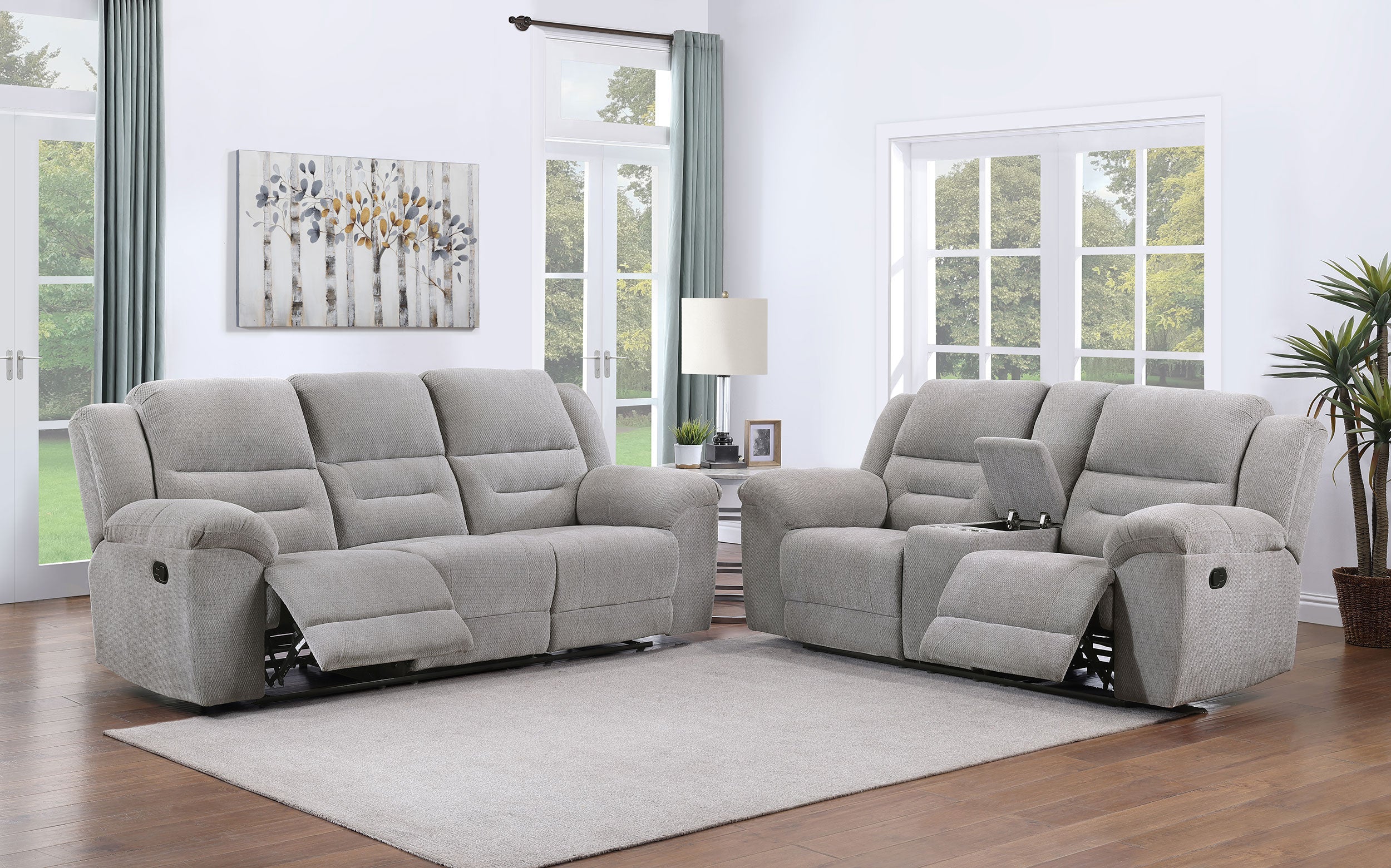 Gilson Reclining 2 Pc Set - Luxury Home Furniture (MI)