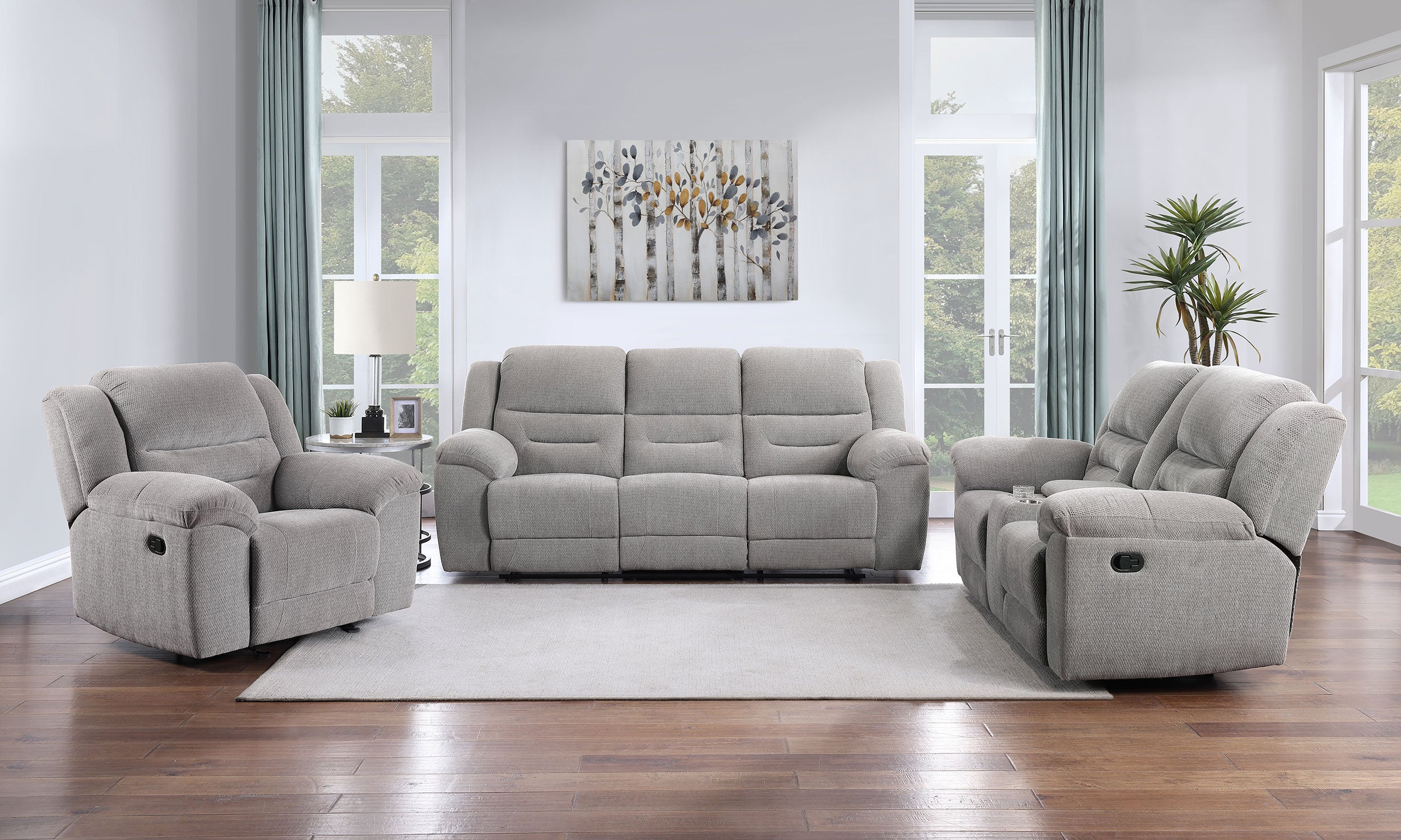 Gilson Reclining 3 Pc Set - Luxury Home Furniture (MI)