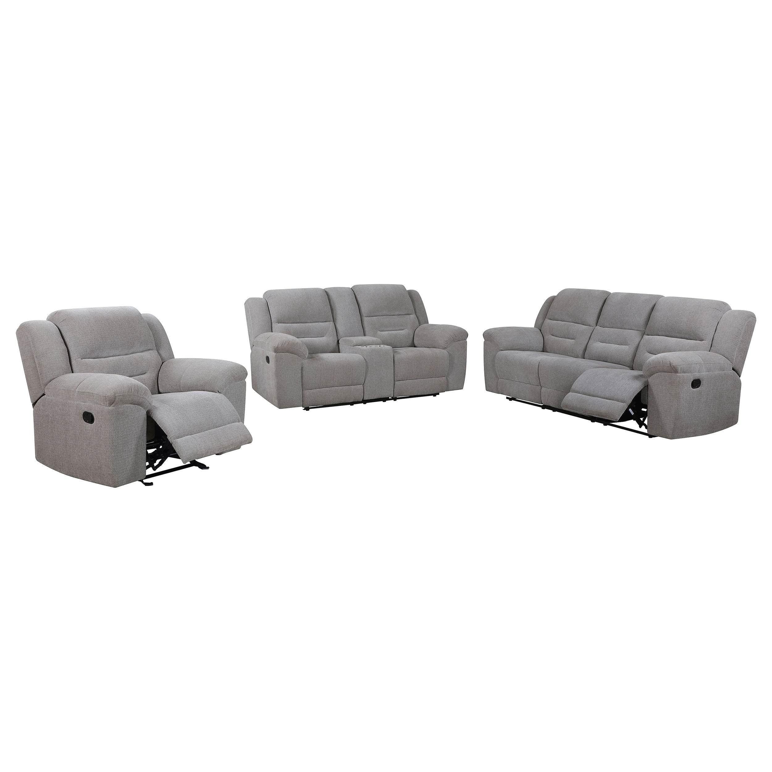 Gilson Reclining 3 Pc Set - Luxury Home Furniture (MI)