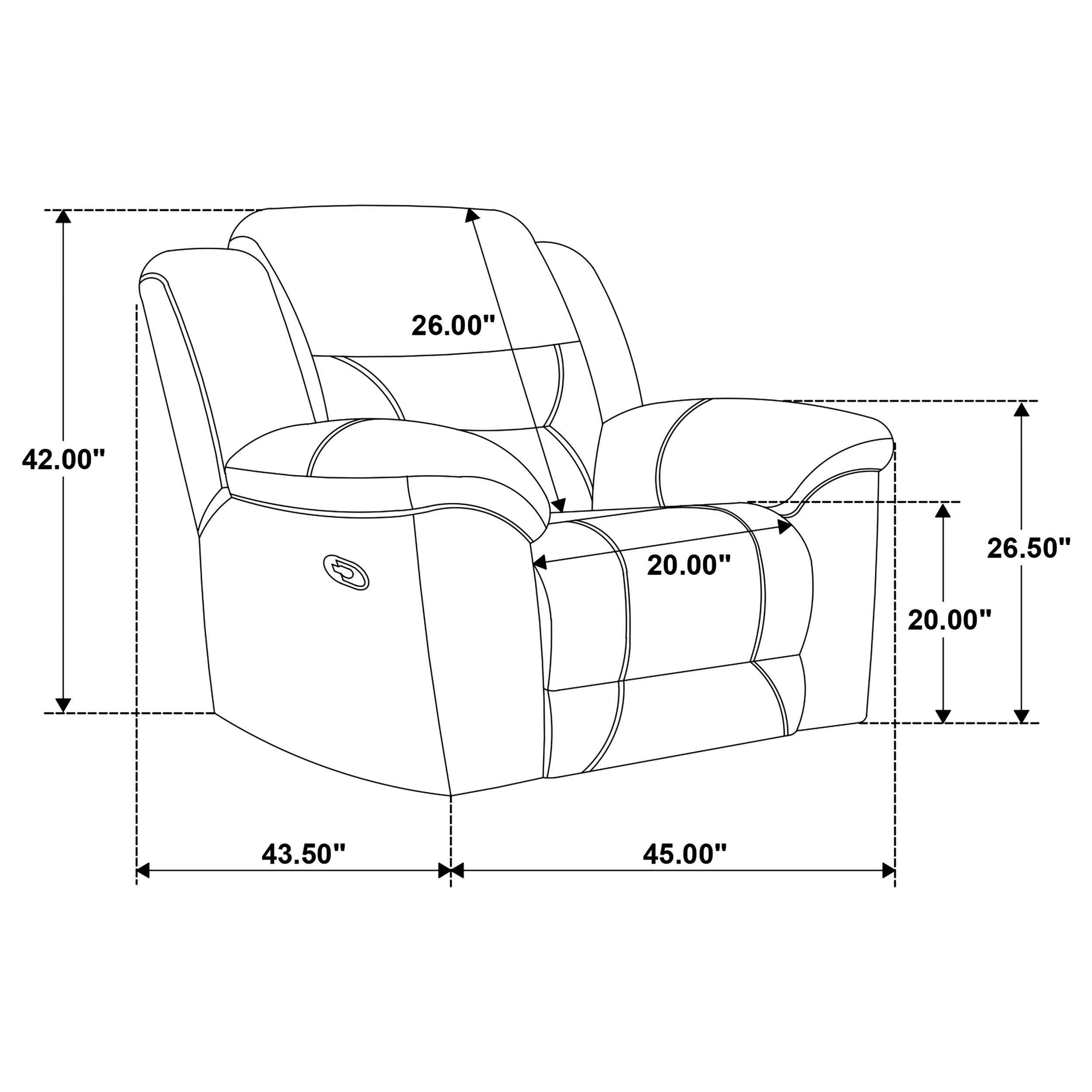 Gilson Recliner - Luxury Home Furniture (MI)