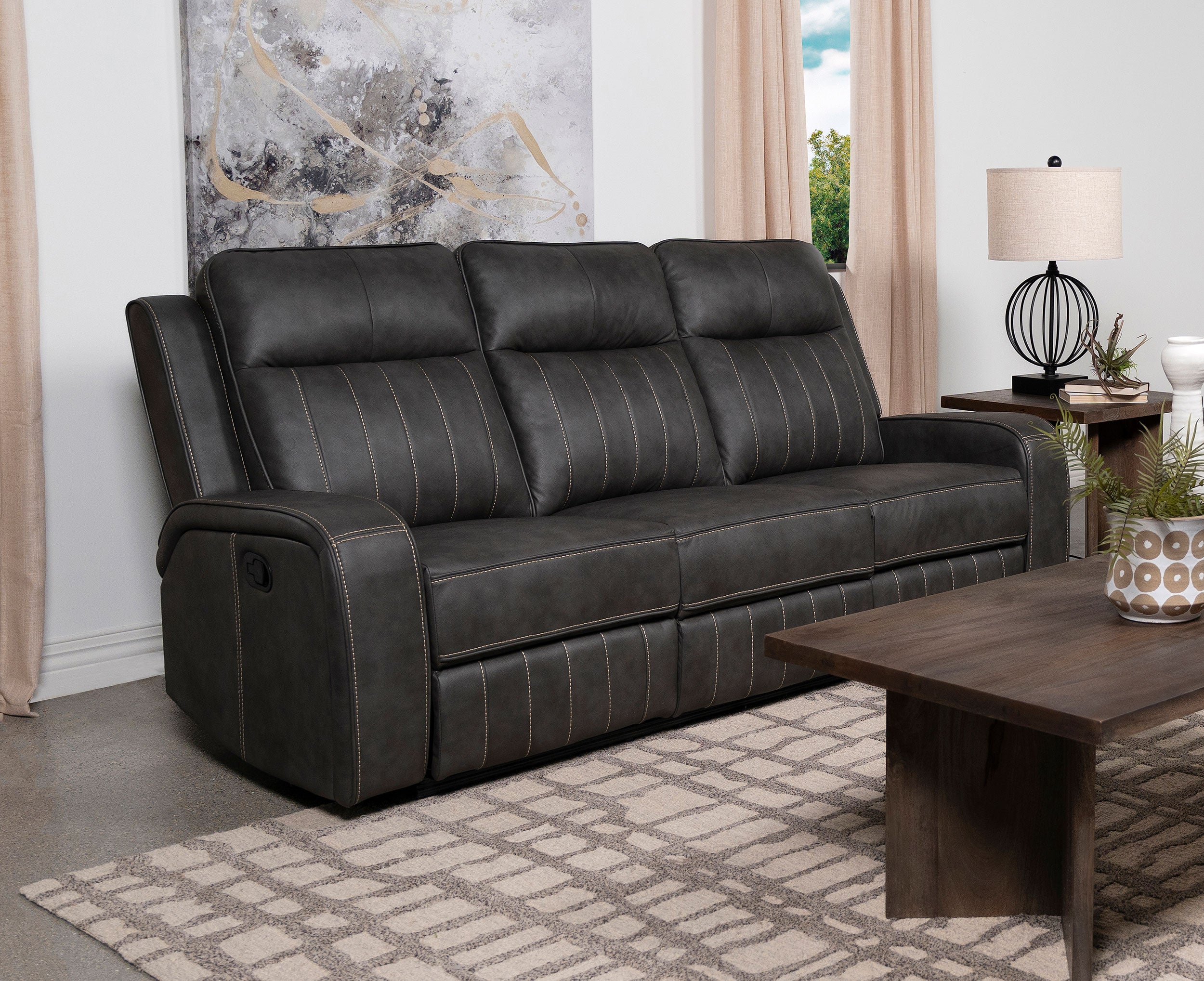 Raelynn Reclining Sofa - Luxury Home Furniture (MI)