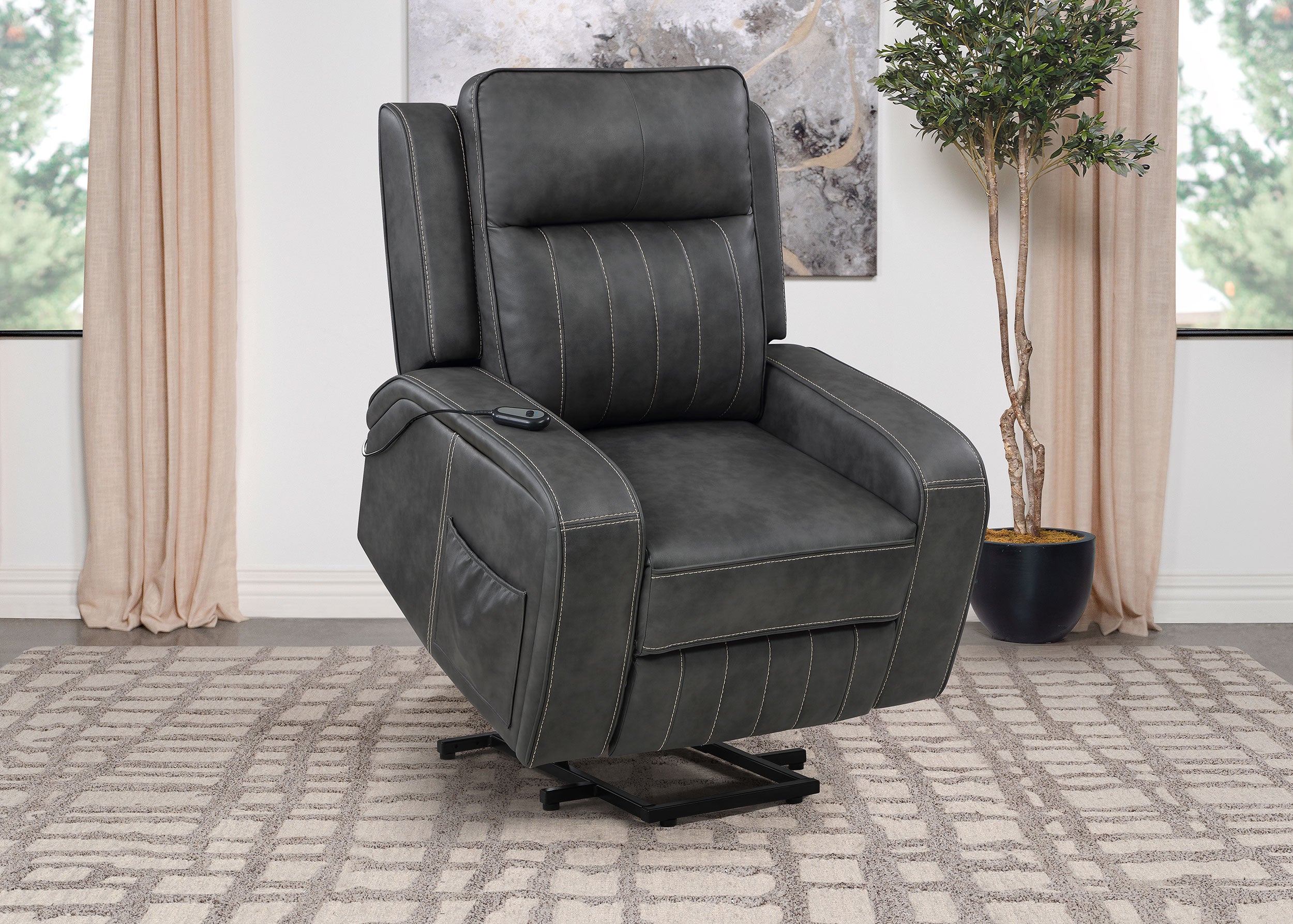 Raelynn Power Lift Recliner - Luxury Home Furniture (MI)