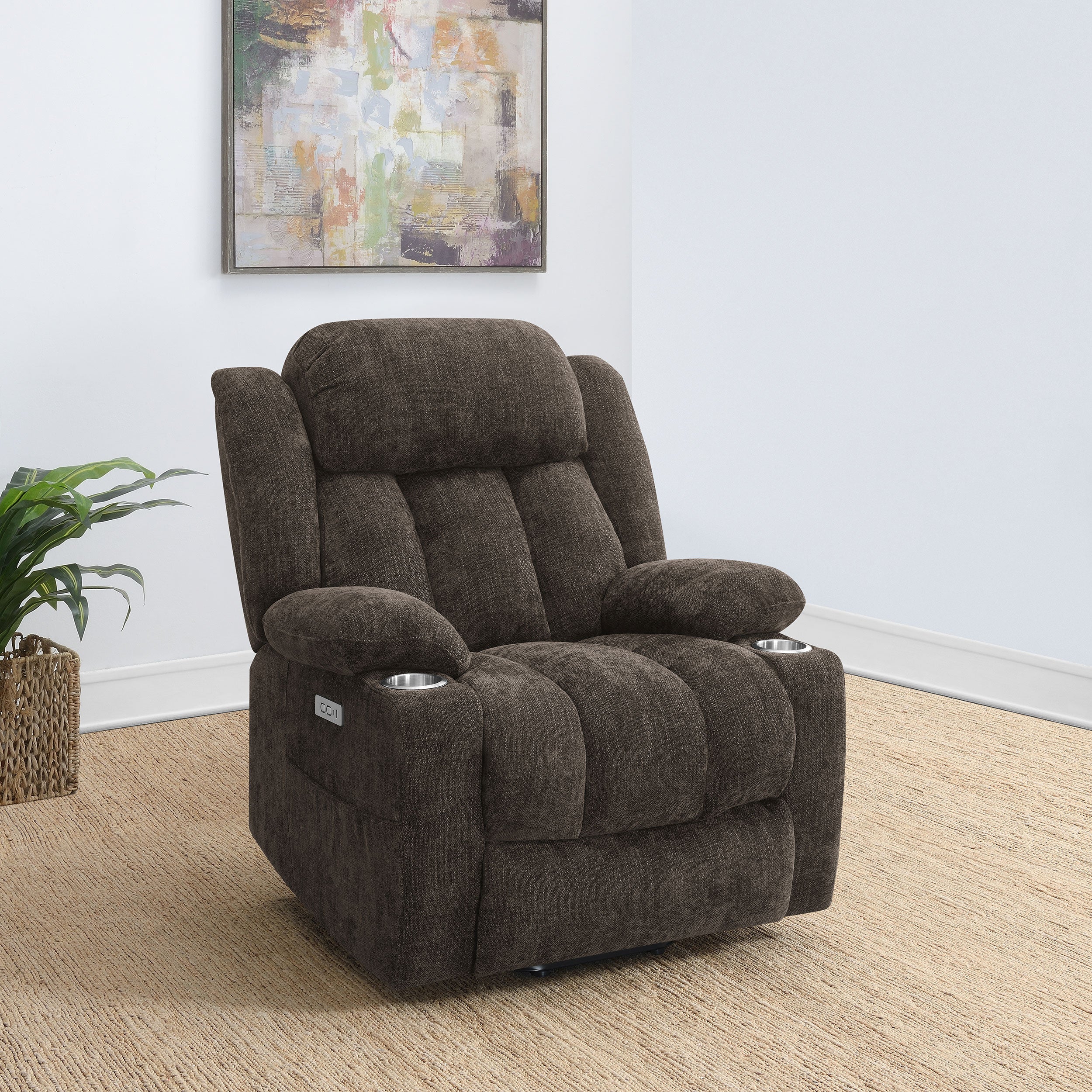 Houston Power Lift Recliner - Luxury Home Furniture (MI)