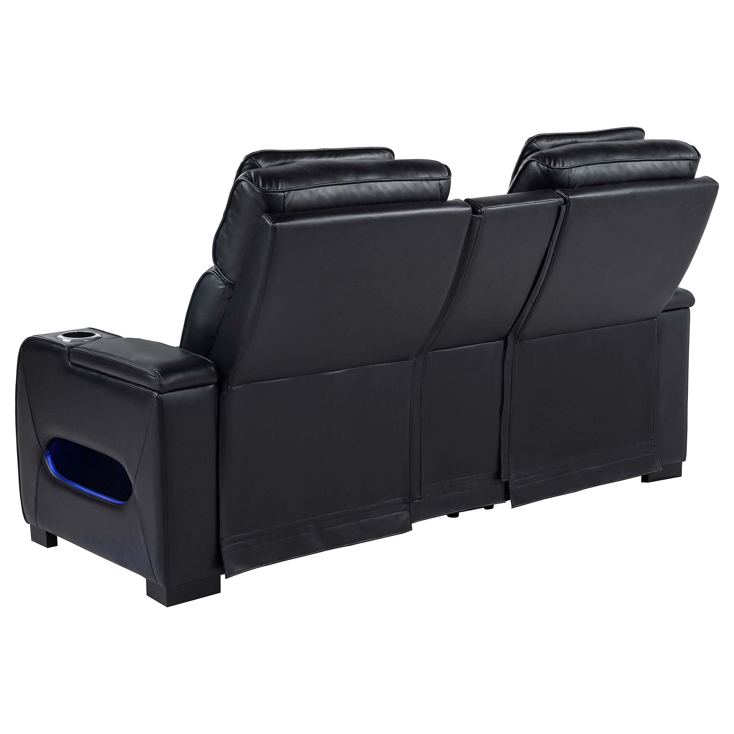 Zuma Dual Power Reclining Loveseat - Luxury Home Furniture (MI)