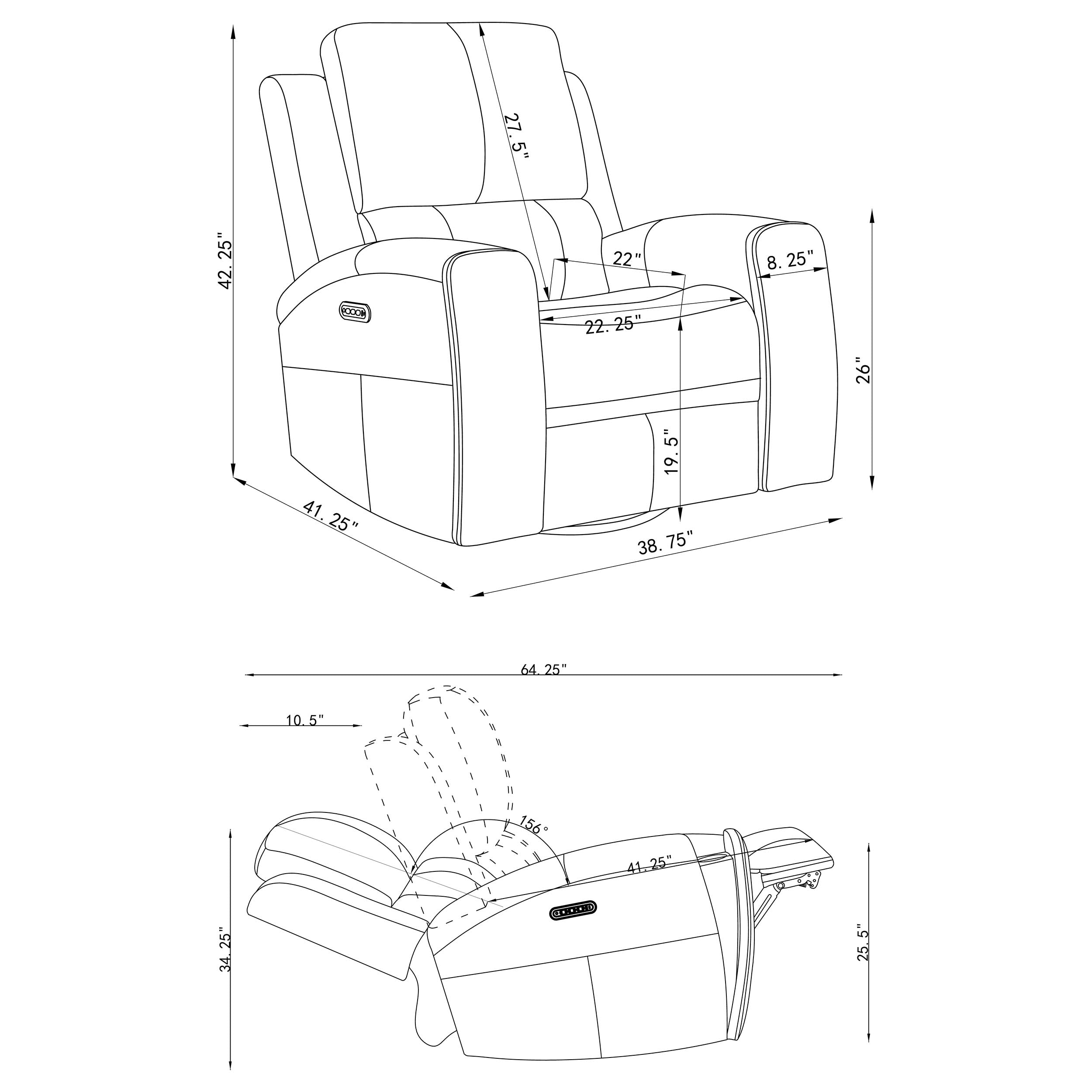 Brickston Triple Power Reclining Sofa Set - Luxury Home Furniture (MI)
