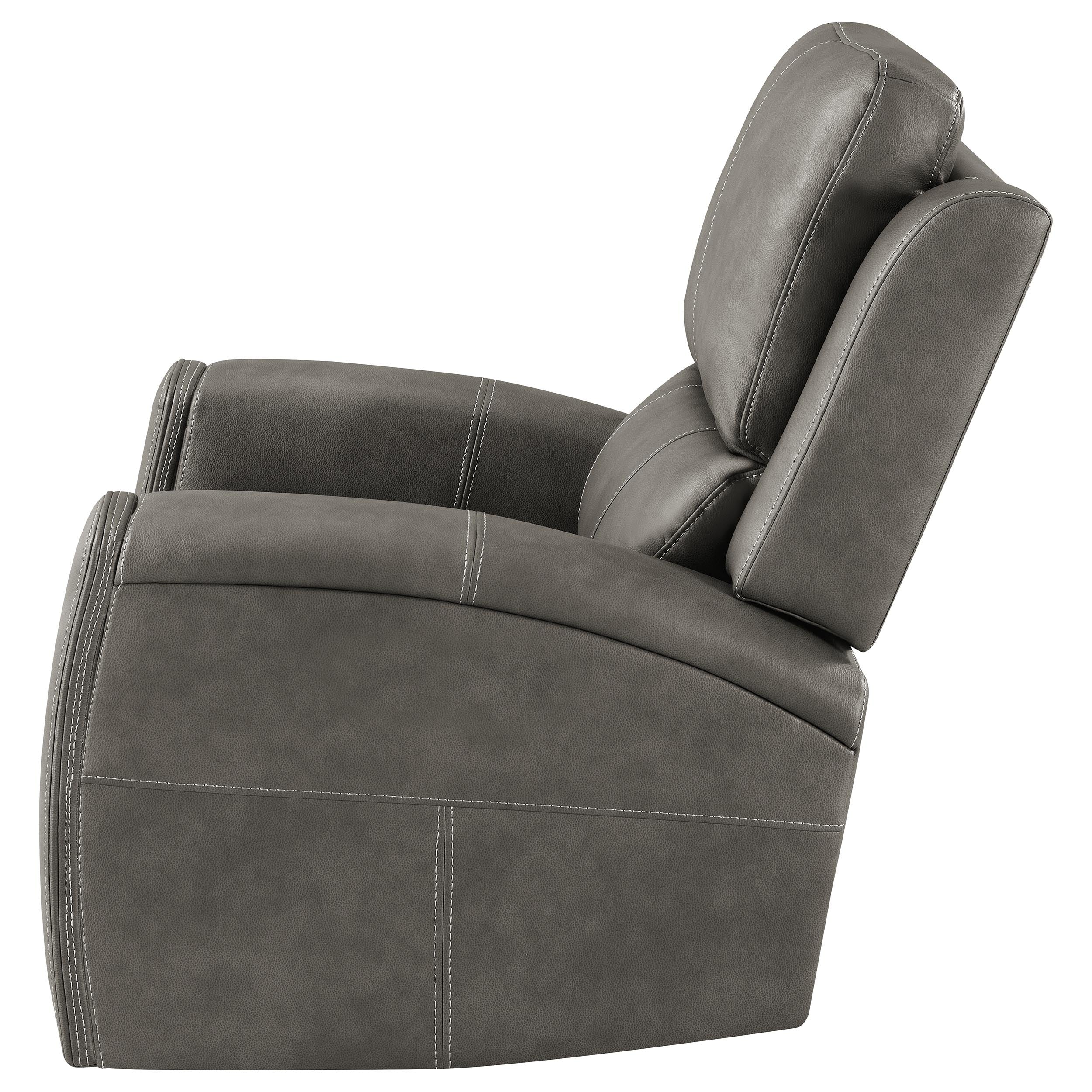 Brickston Triple Power Swivel Glider Recliner - Luxury Home Furniture (MI)