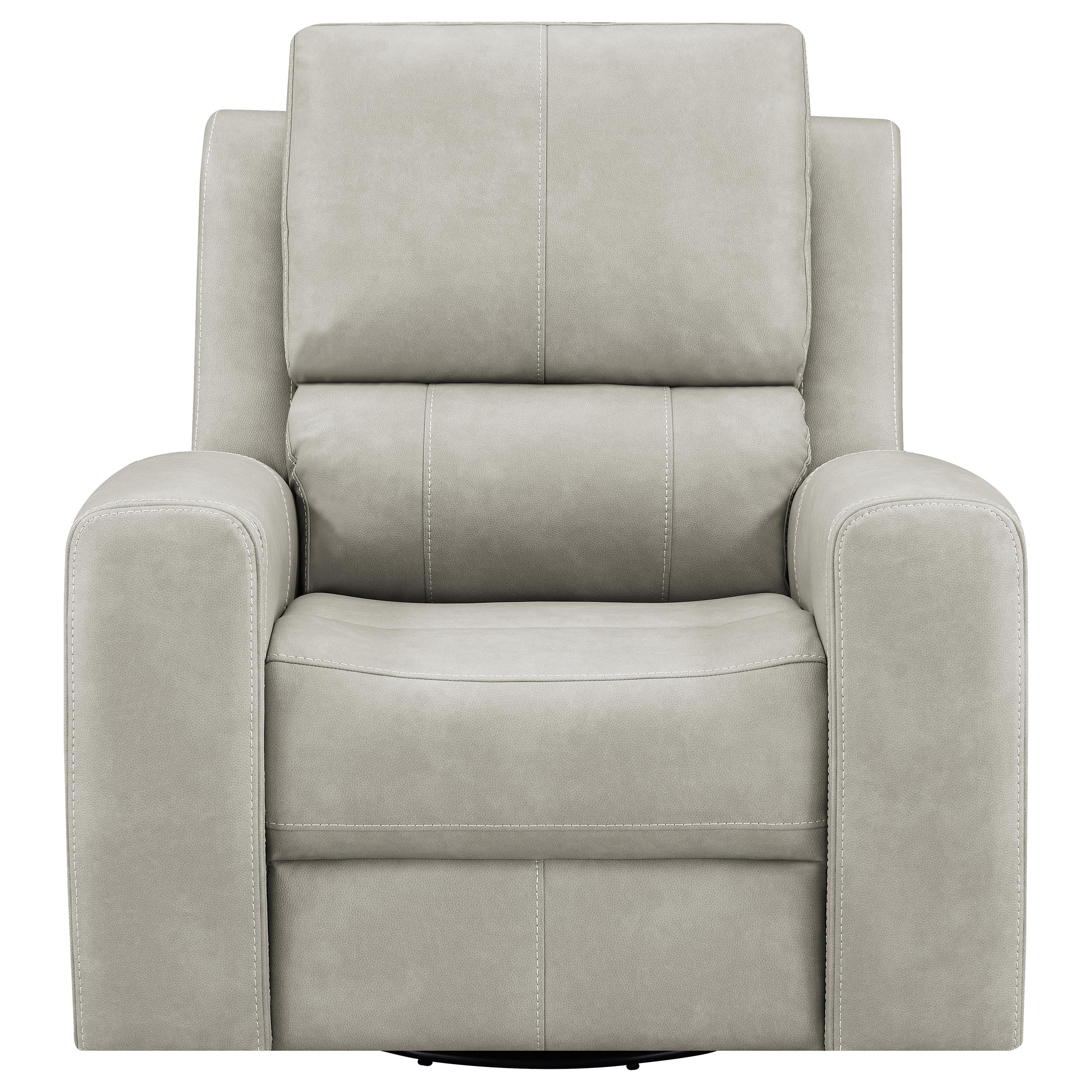 Brickston Triple Power Swivel Glider Recliner - Luxury Home Furniture (MI)