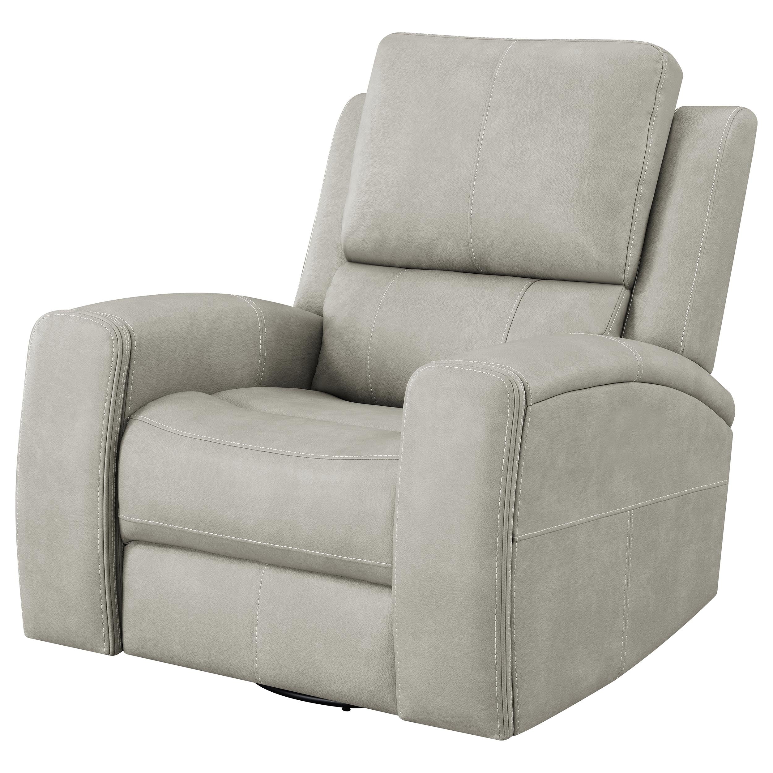 Brickston Triple Power Swivel Glider Recliner - Luxury Home Furniture (MI)