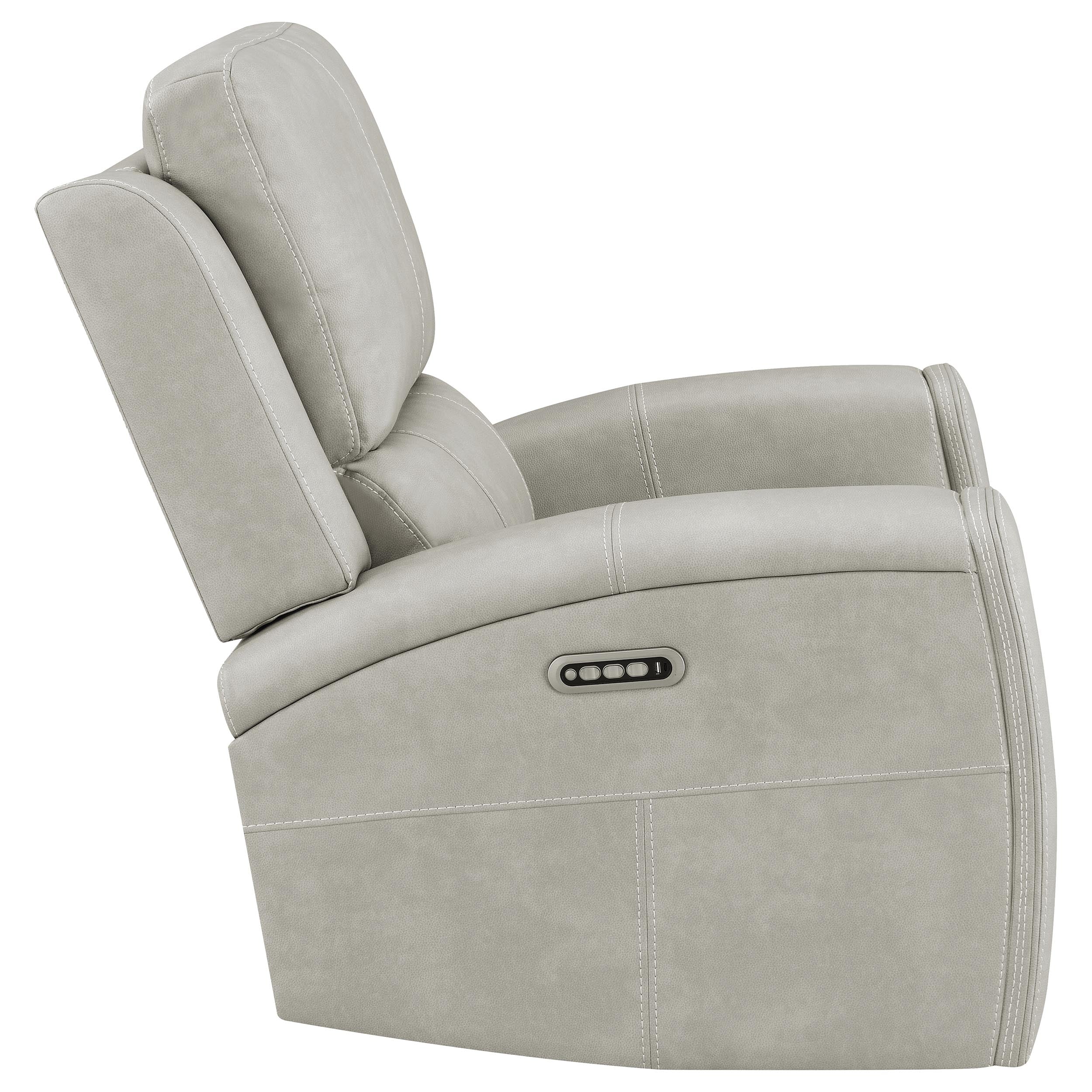 Brickston Triple Power Swivel Glider Recliner - Luxury Home Furniture (MI)