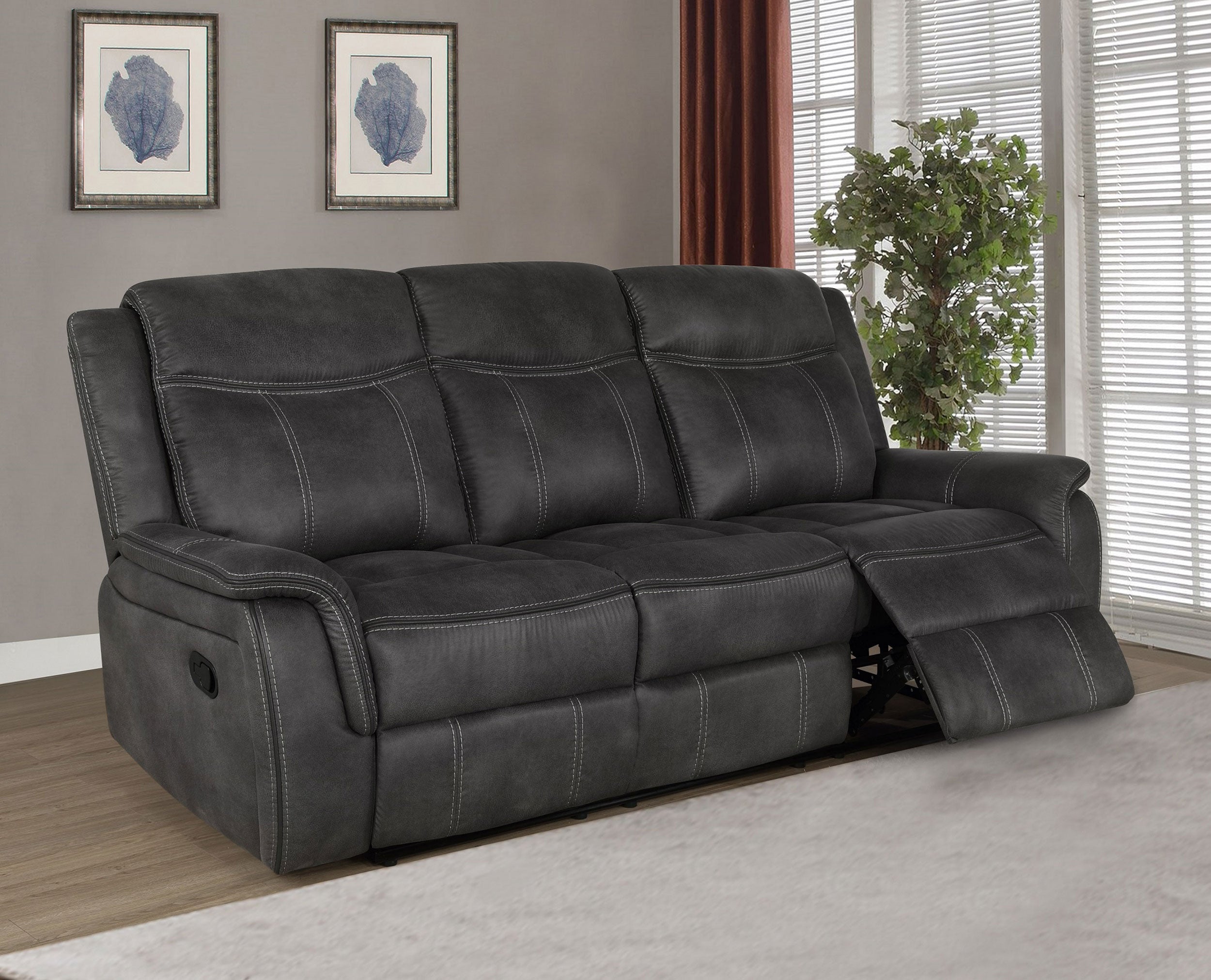 Lawrence Reclining Sofa - Luxury Home Furniture (MI)