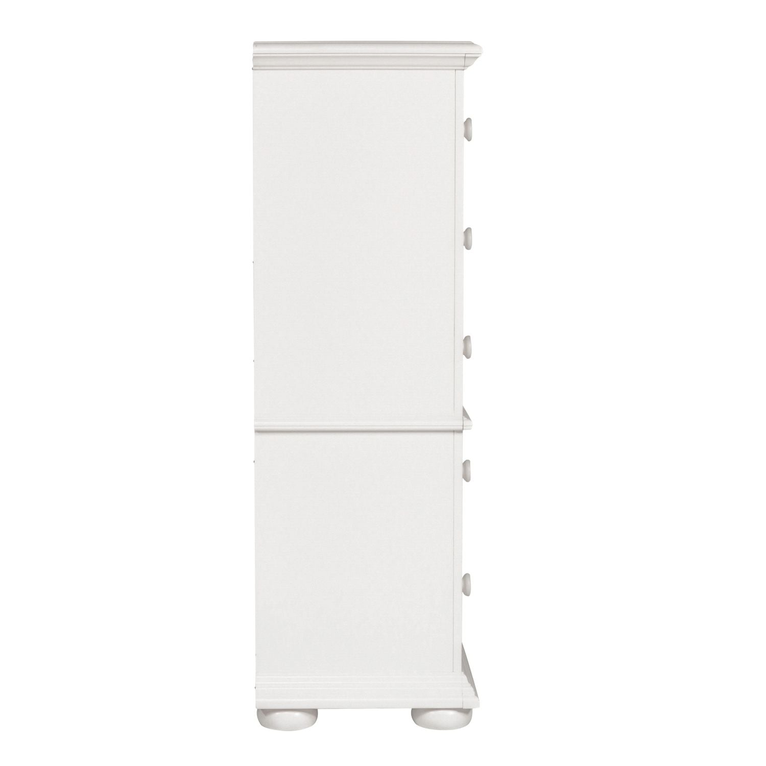 Summer House 5 Drawer Chest in Oyster White